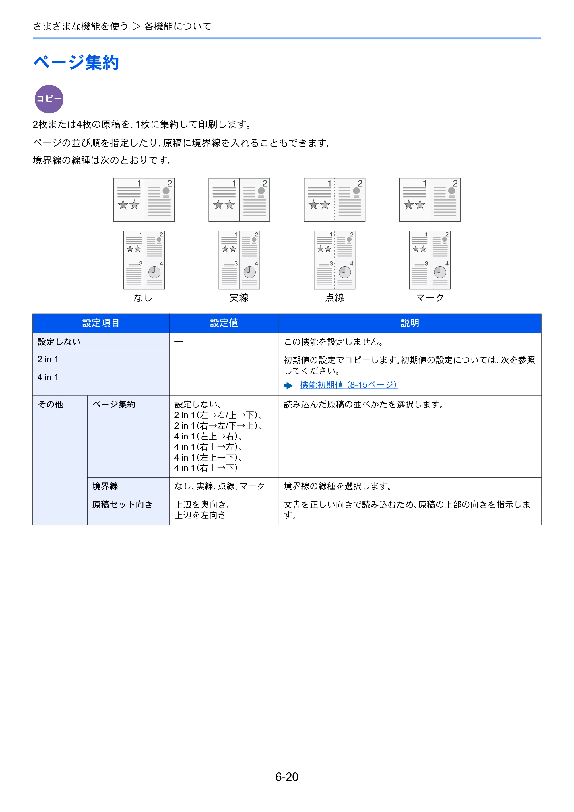 京セラ ECOSYS M3645idn ECOSYS M3645idn 使用説明書 — ページ集約 — 原本ページ — 254ページ