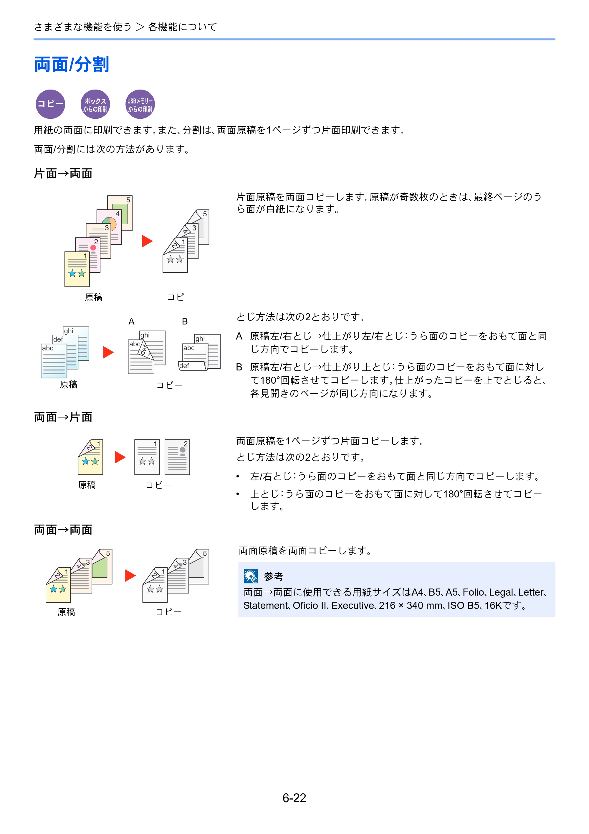 京セラ ECOSYS M3645idn ECOSYS M3645idn 使用説明書 — 両面/分割 — 原本ページ — 256ページ