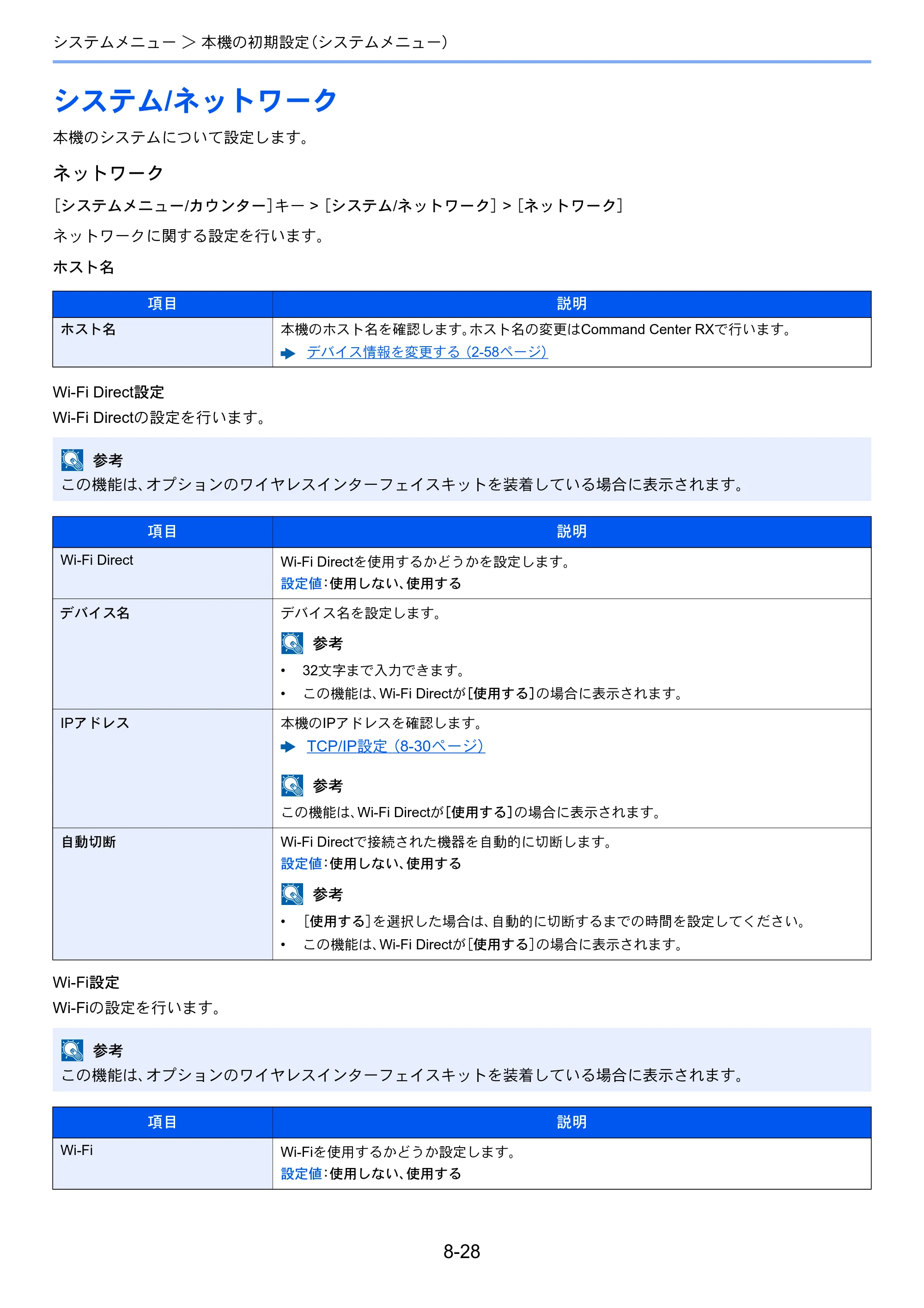 京セラ ECOSYS M3645idn ECOSYS M3645idn 使用説明書 — システム/ネットワーク — 原本ページ — 309ページ
