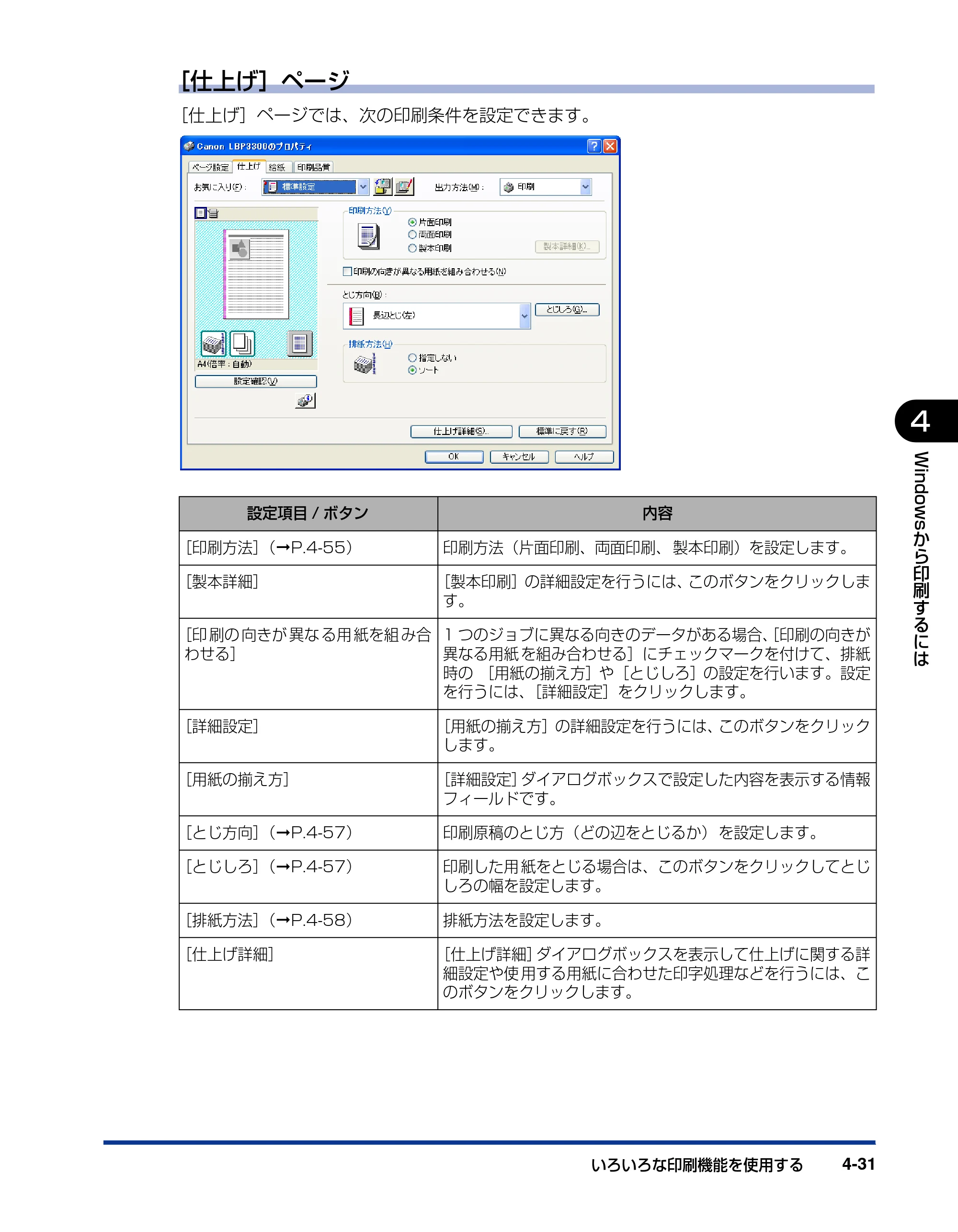 キヤノン LBP3300 ユーザーズガイド 2007年7月9日更新 （PDF形式／11.63Mバイト） — 原本ページ — 219ページ
