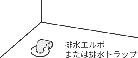 日立 BW-V70P / BW-V70PE6 / BW-G70P 据付説明書 — 排水ホースの接続 — 図版 8-1 — 8ページ