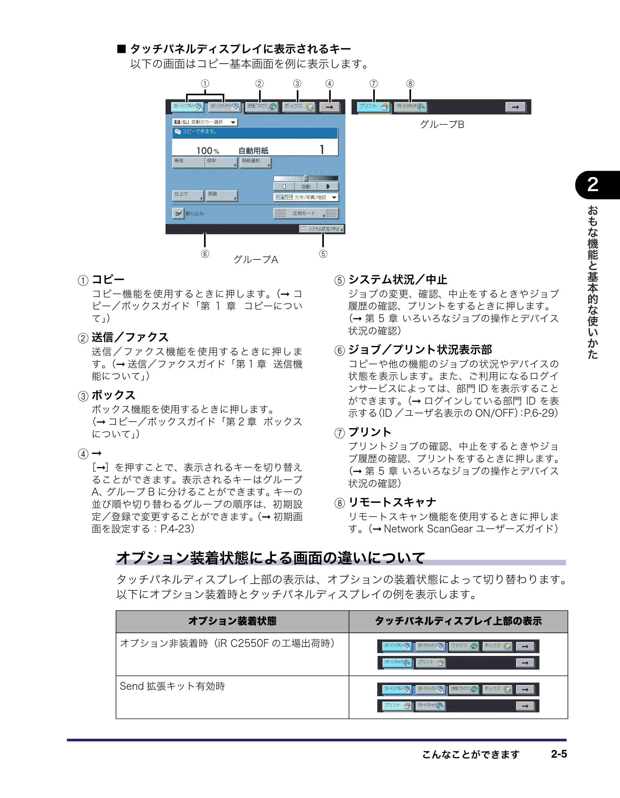 キヤノン iR C2550F ユーザーズガイド （PDF形式／25.86Mバイト） — 原本ページ — 71ページ