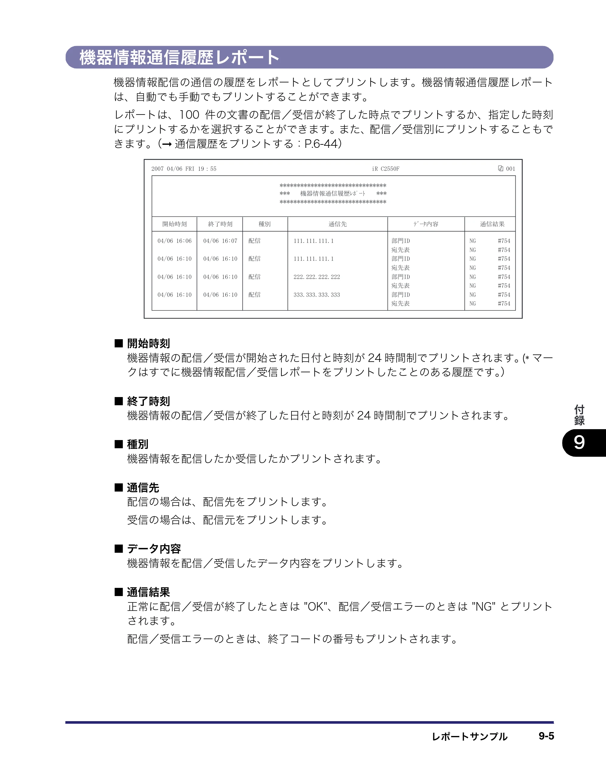キヤノン iR C2550F ユーザーズガイド （PDF形式／25.86Mバイト） — 原本ページ — 401ページ