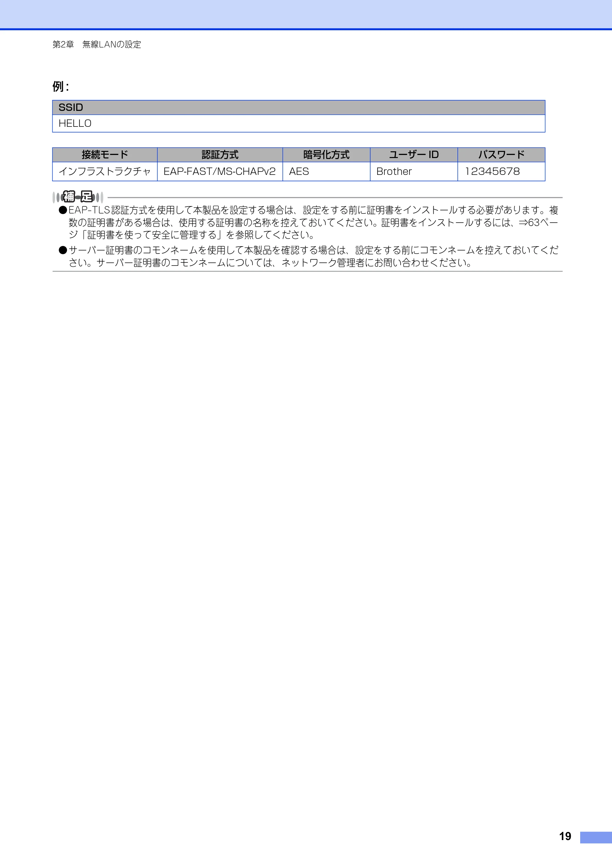 ブラザー HL-3140CW / HL-3170CDW ユーザーズガイド ~ネットワーク編~ — 原本ページ — 20ページ