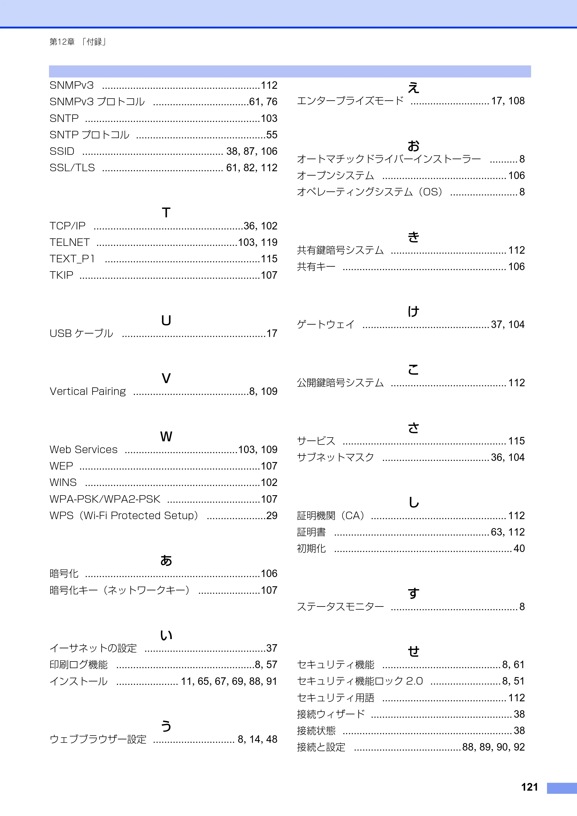 ブラザー HL-3140CW / HL-3170CDW ユーザーズガイド ～ネットワーク編～ — 原本ページ — 122ページ