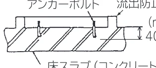 日立 RHK-15CD 据付説明書 — 基礎工事 — 図版 7-1 — 7ページ