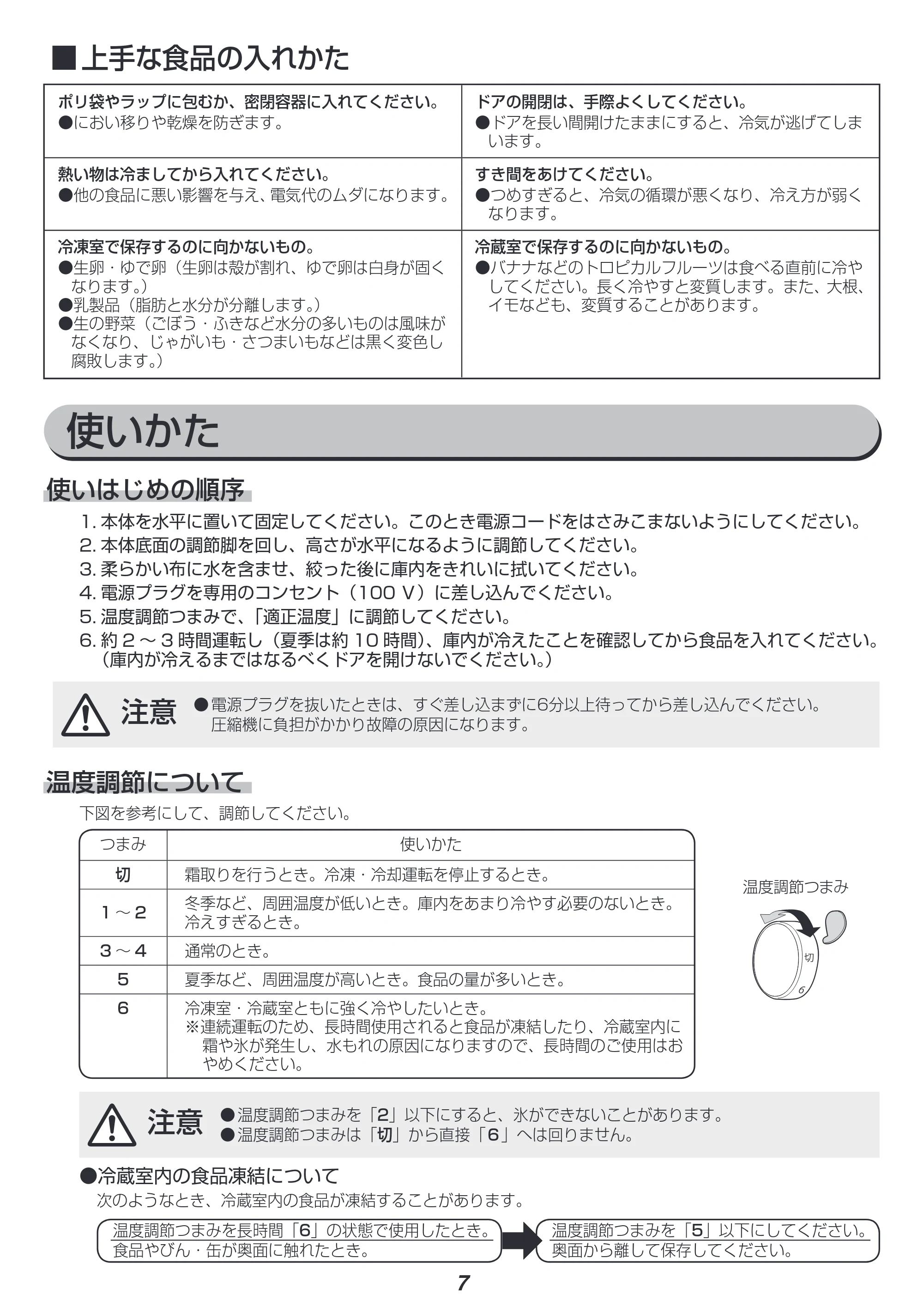 アイリスオーヤマ KRSD-9A 取扱説明書 — 原本ページ — 7ページ