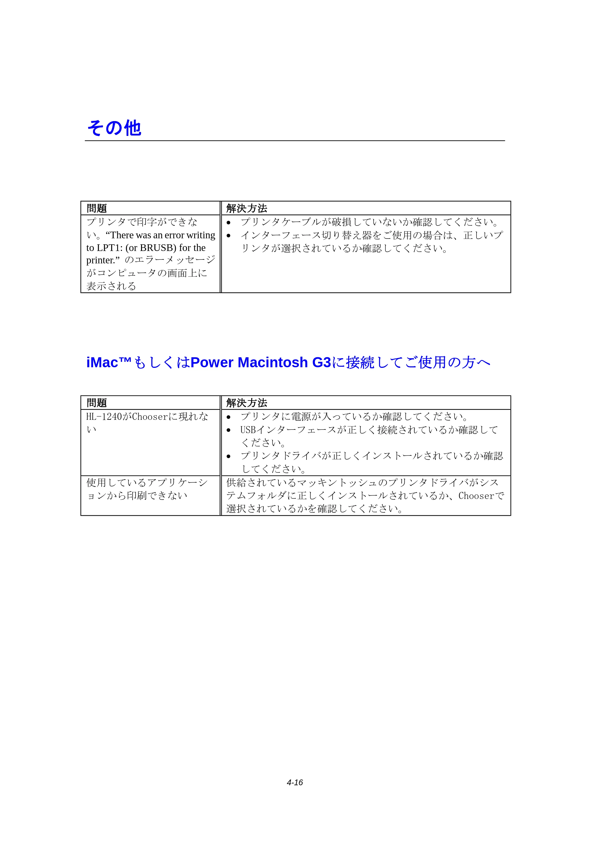 ブラザー HL-1240 取扱説明書（本体） — その他 — 原本ページ — 82ページ