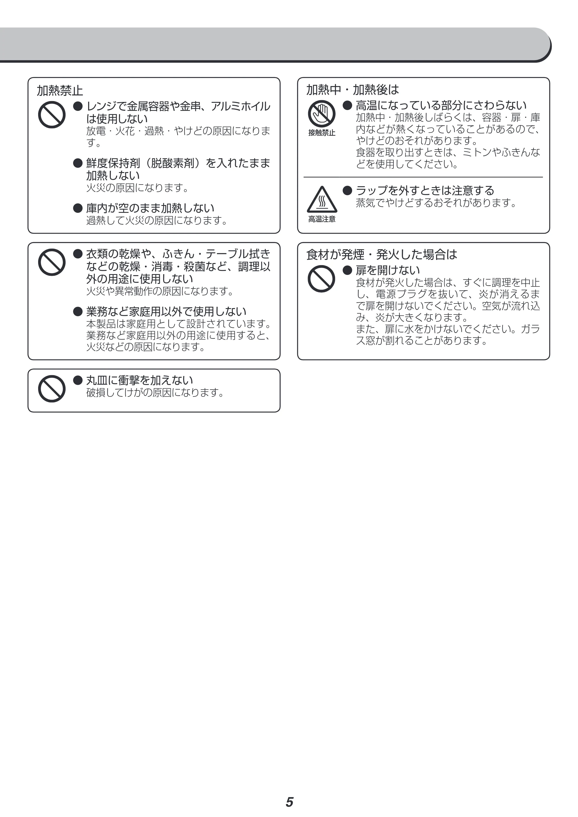 アイリスオーヤマ IMG-T177 取扱説明書 — 原本ページ — 5ページ