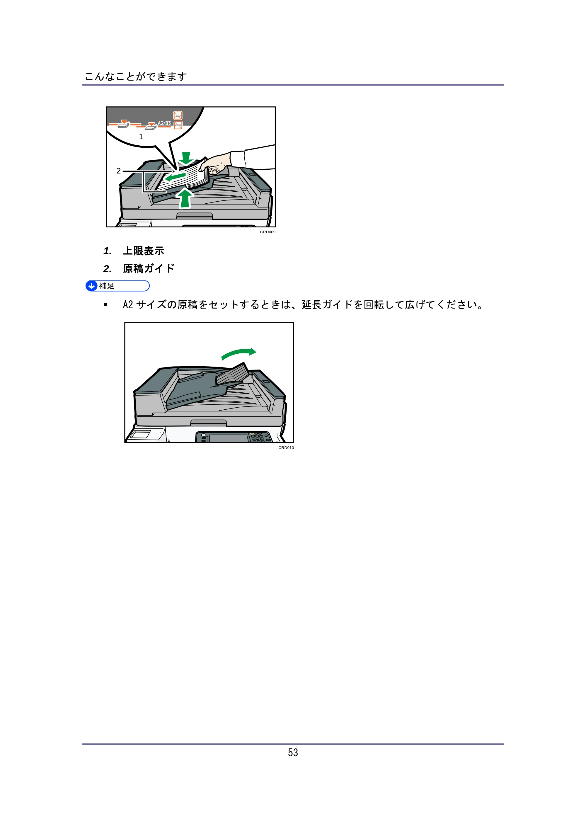キヤノン iR W940/W940N ユーザーガイド （PDF形式／6.08Mバイト） — 原本ページ — 53ページ