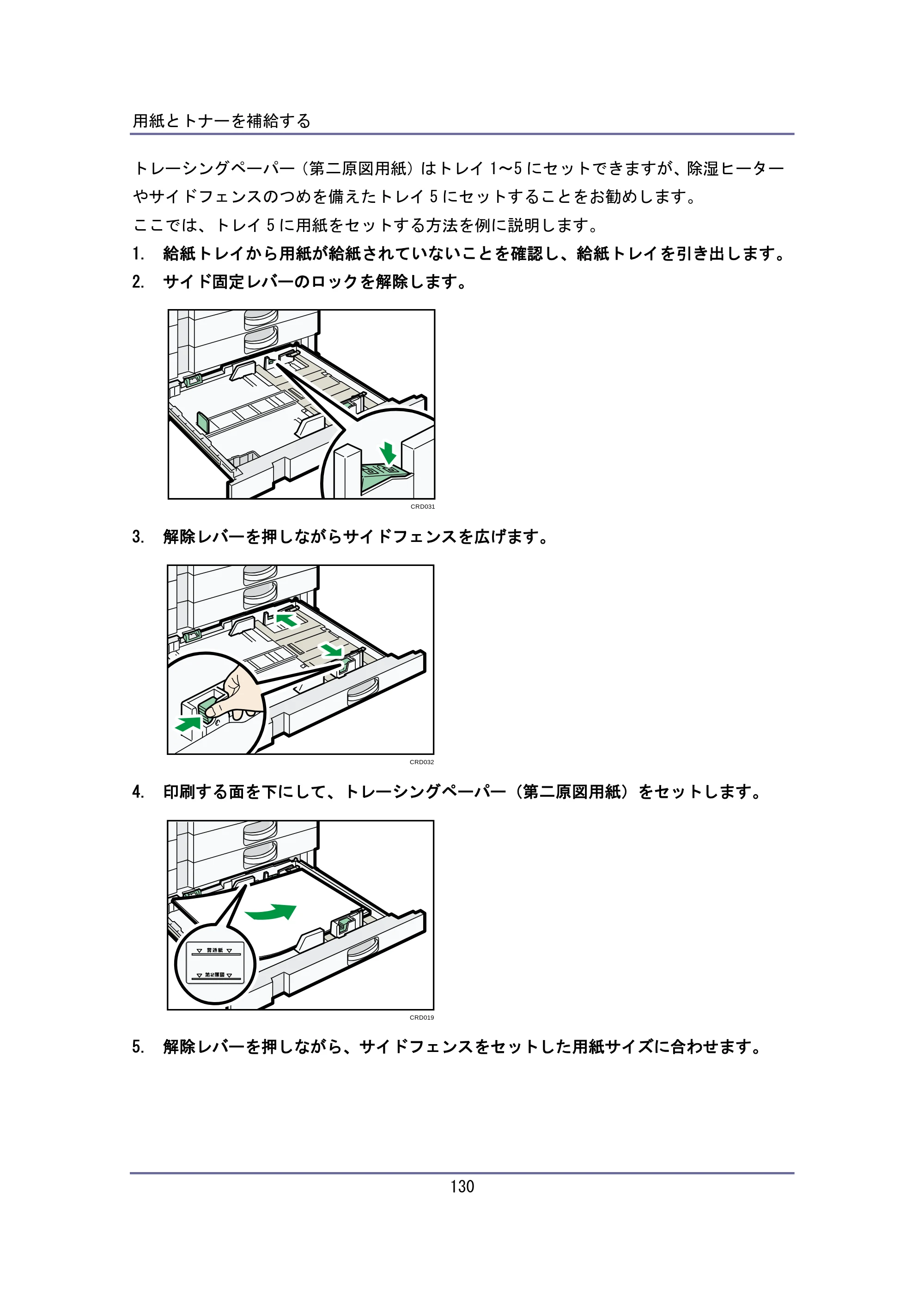 キヤノン iR W940/W940N ユーザーガイド （PDF形式／6.08Mバイト） — 原本ページ — 130ページ