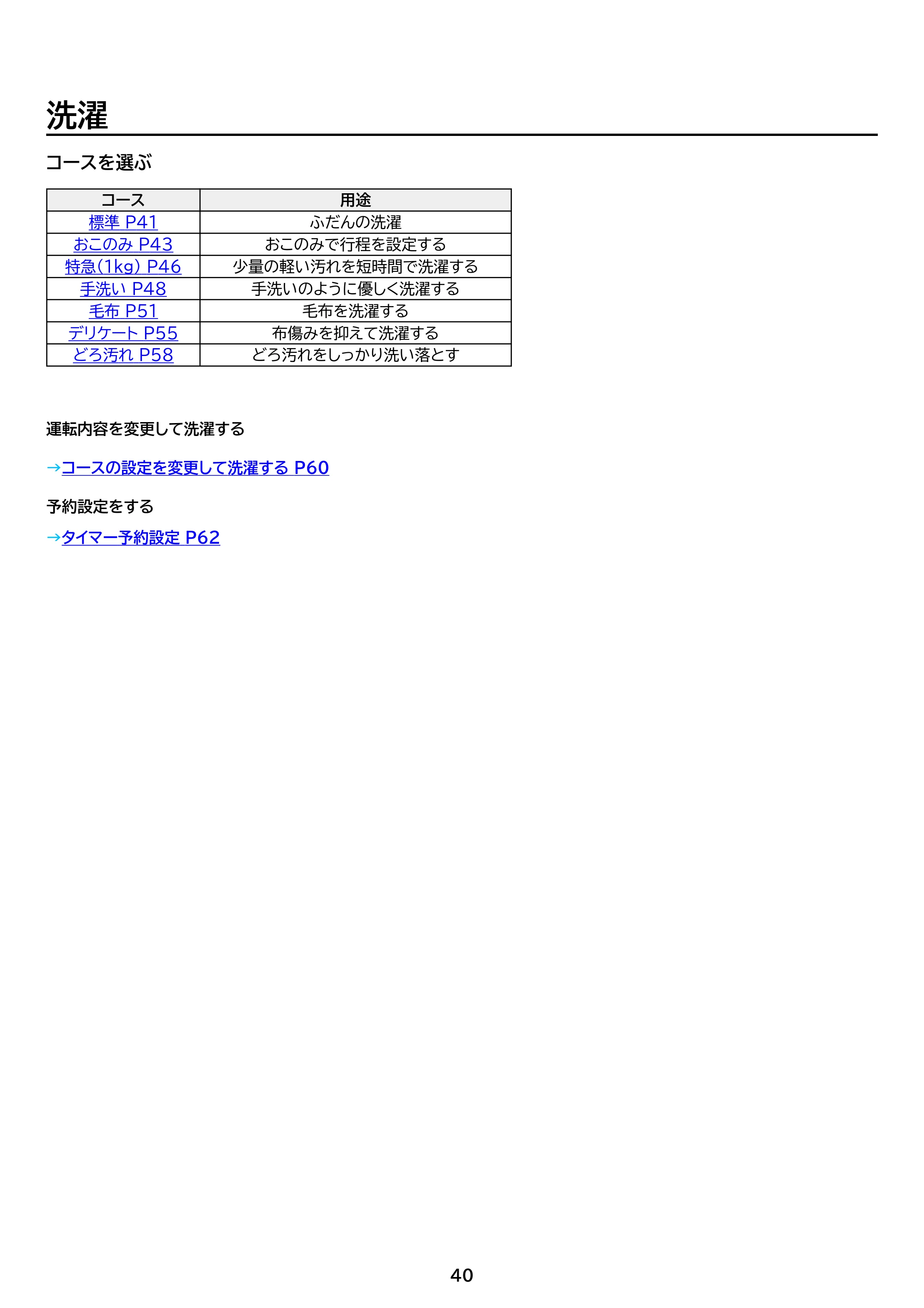 アイリスオーヤマ ITW-A1053H 取扱説明書 — 原本ページ — 40ページ