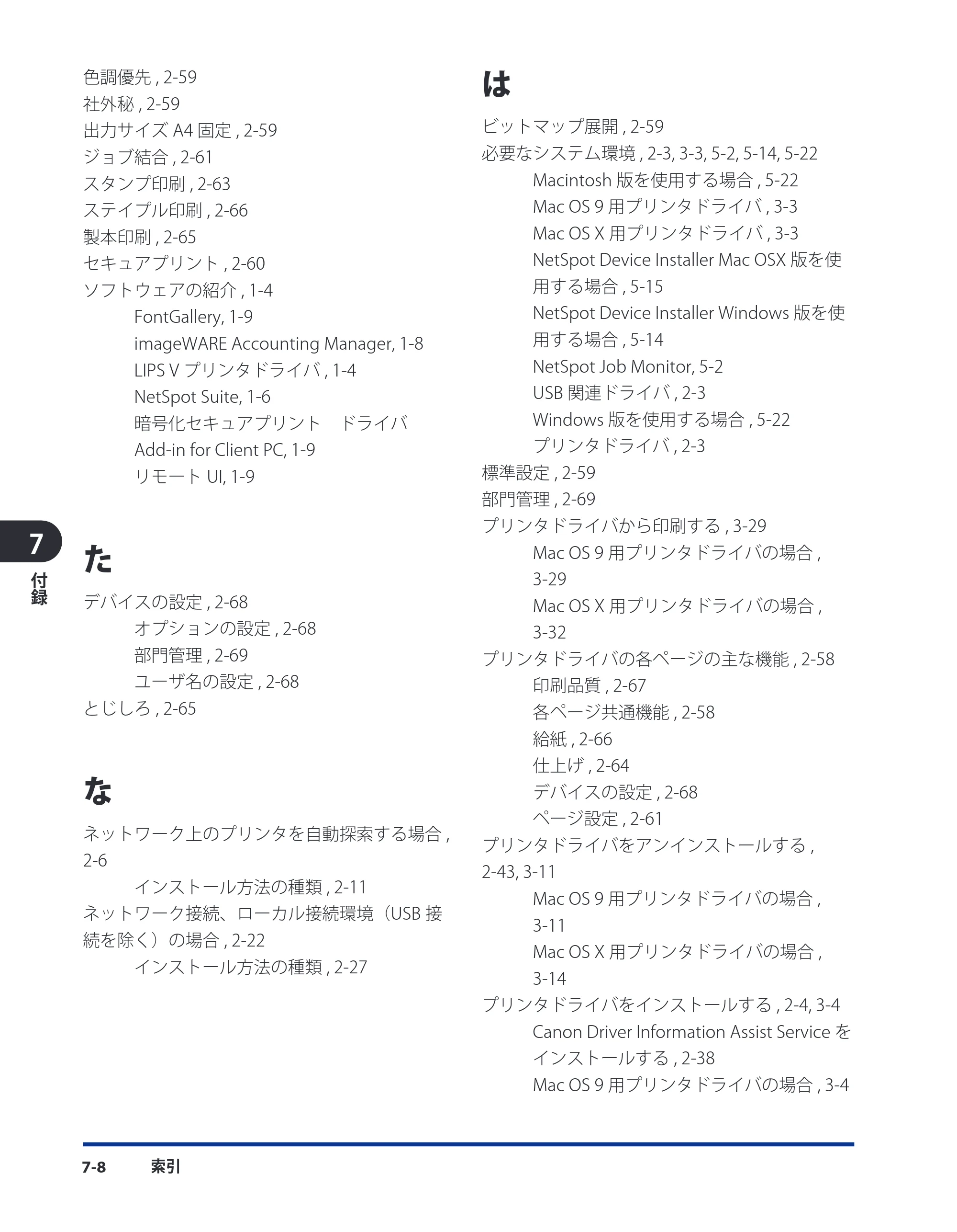 キヤノン LBP3980 LIPS V ソフトウエアガイド 2008年6月20日掲載 （PDF形式／8.19Mバイト） — 原本ページ — 187ページ