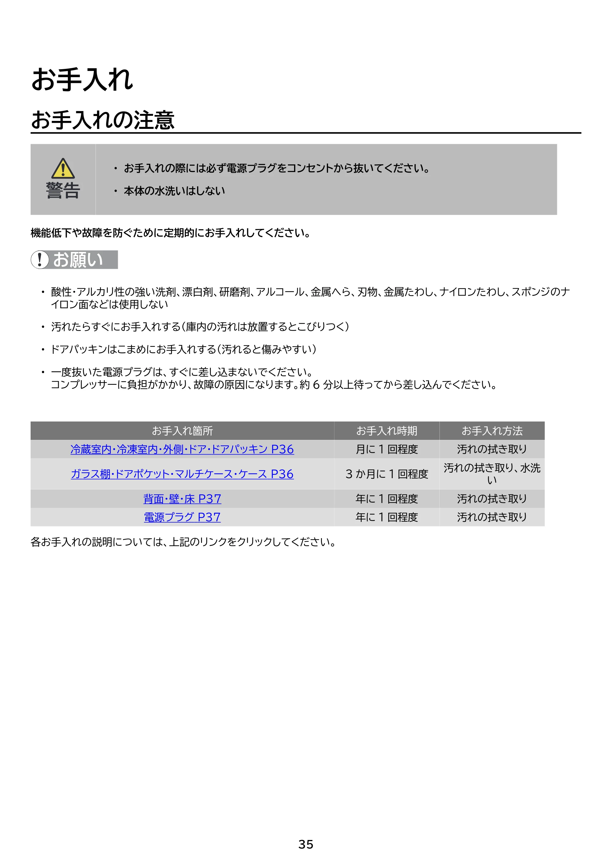 アイリスオーヤマ IRSN-27B 取扱説明書 — 原本ページ — 35ページ