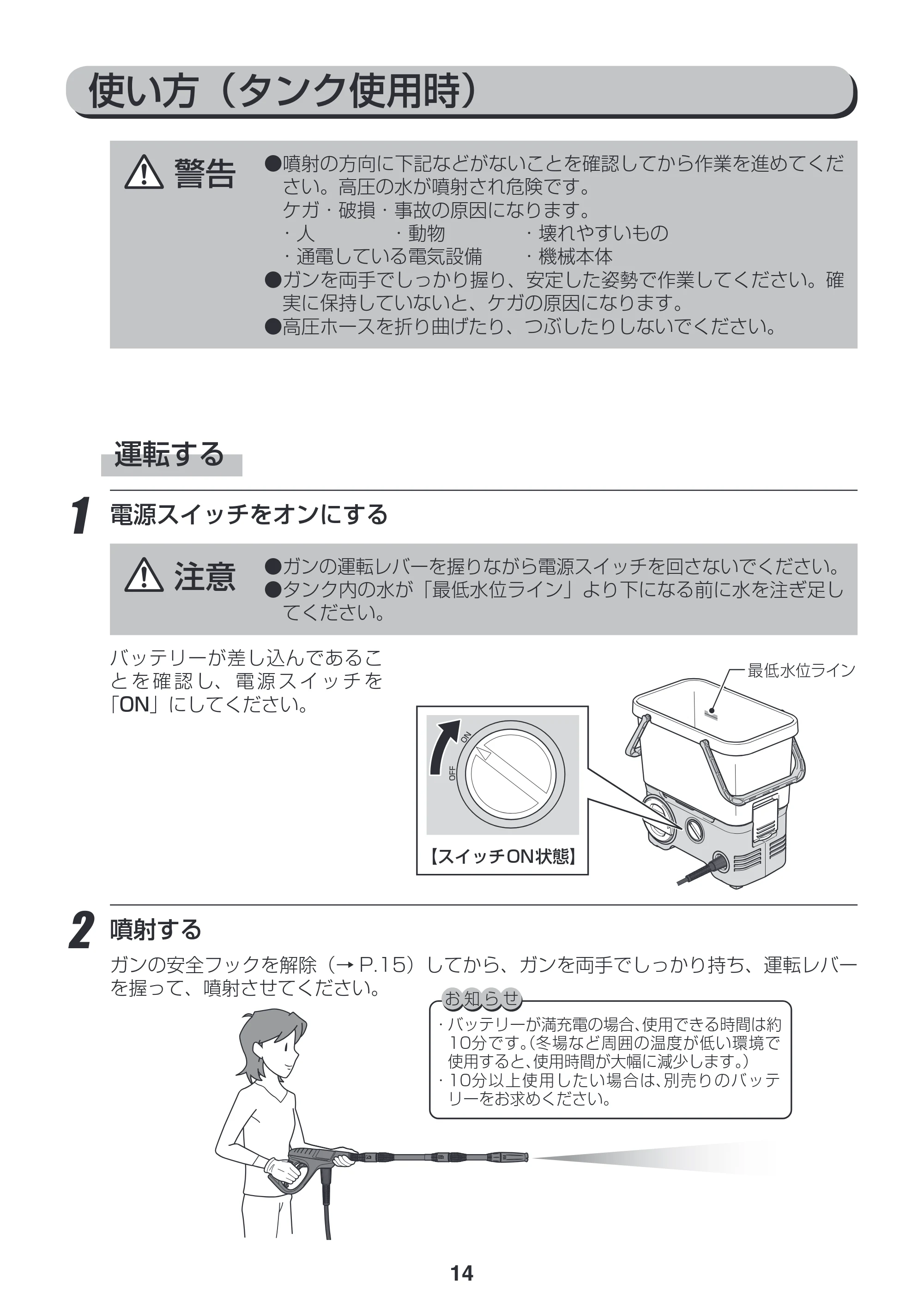 アイリスオーヤマ SDT-L01N 取扱説明書 — 原本ページ — 14ページ