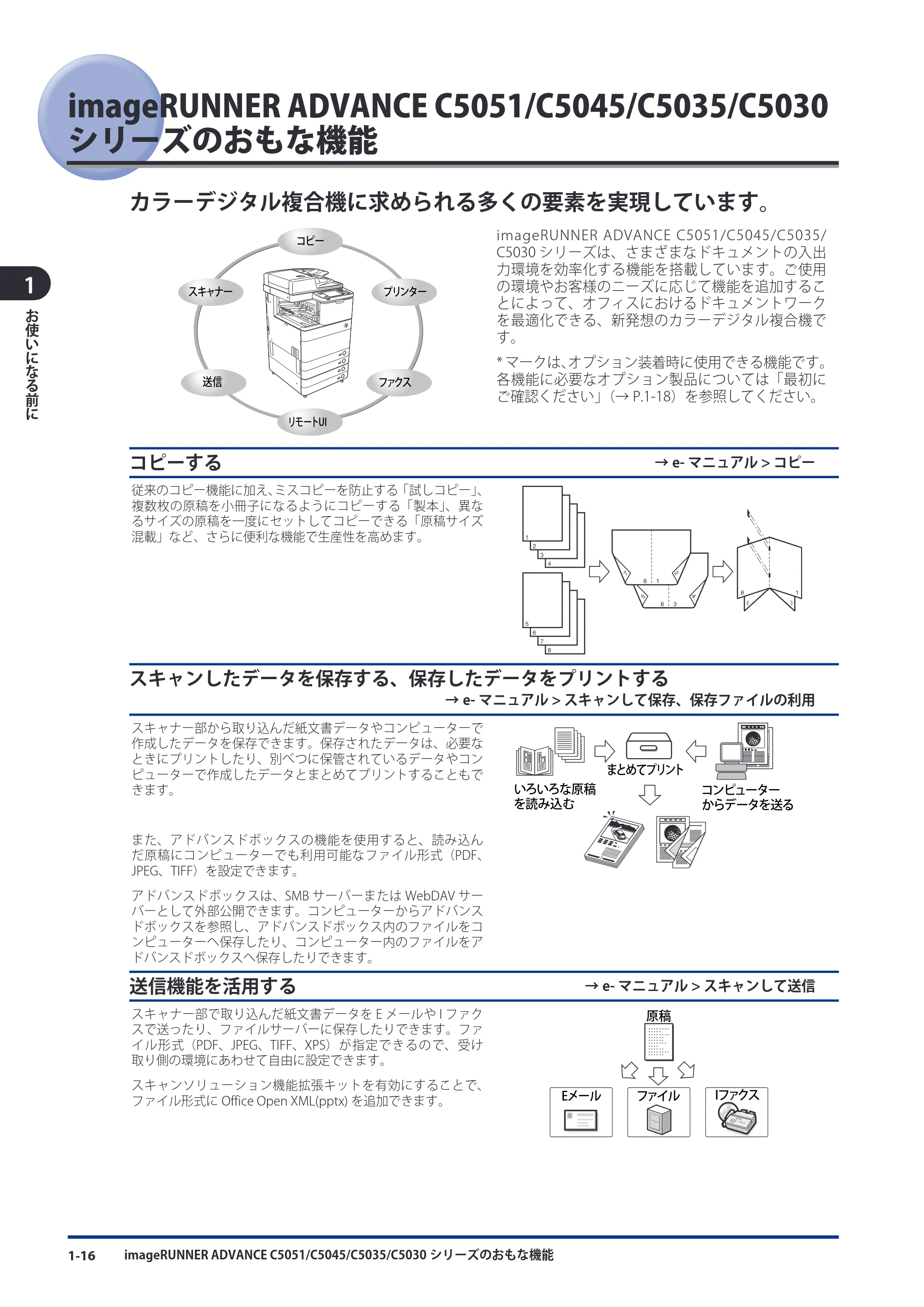 キヤノン imageRUNNER ADVANCE C5051F/C5051F-R/C5051/C5045F/C5045/C5035F/C5035F-R/C5035/C5030F/C5030 スタートガイド 2010年11月15日更新 （PDF形式／26.84Mバイト） — 原本ページ — 48ページ