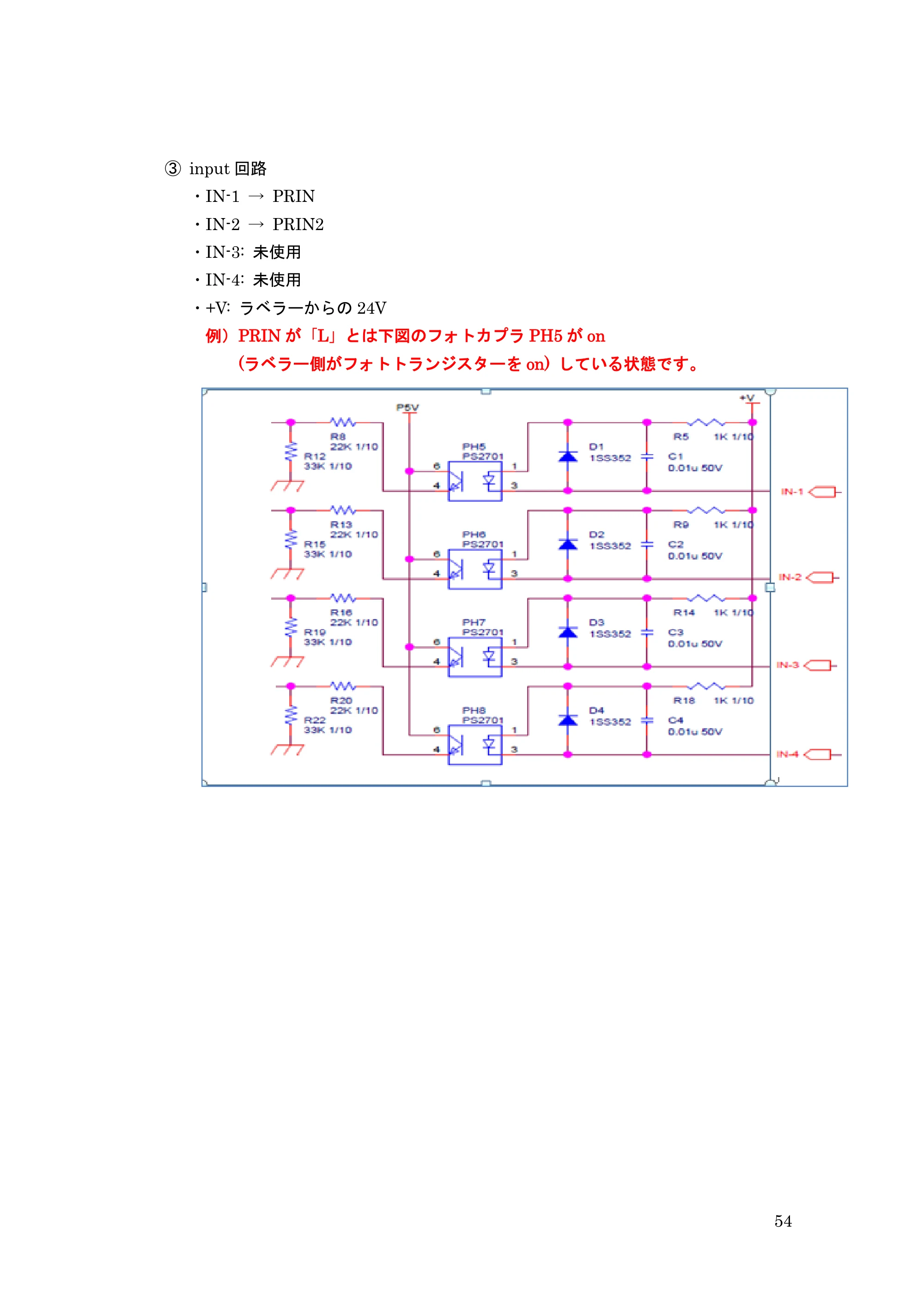サトー GHS612R / HS612R GHS612RⅡ 取扱説明書（第10版） — 原本ページ — 54ページ