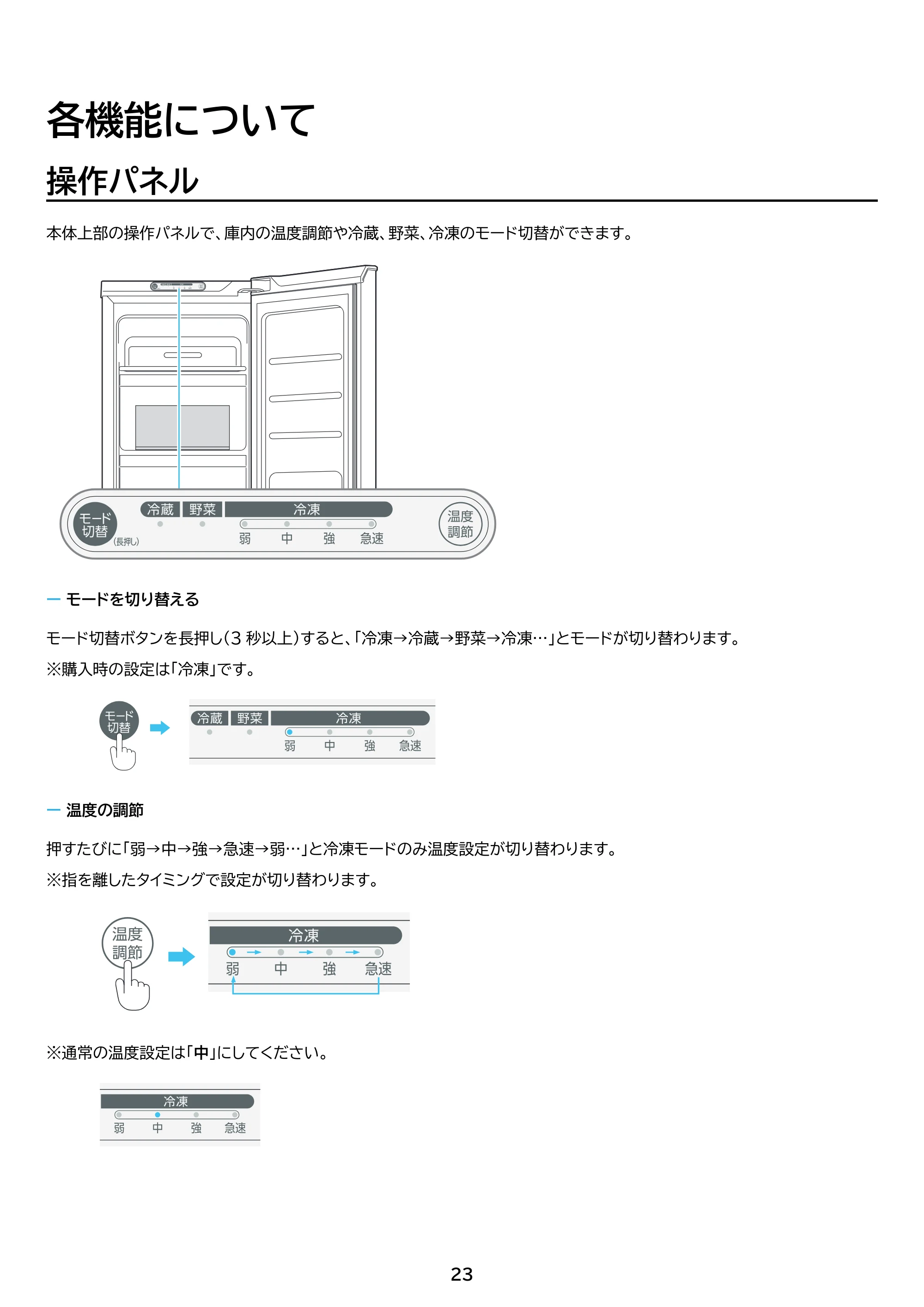アイリスオーヤマ IUSN-S8D 取扱説明書 — 原本ページ — 23ページ