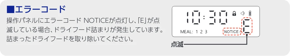 エレコム PET-AF04WH 取扱説明書 — ■エラーコード — 図版 23-1 — 23ページ