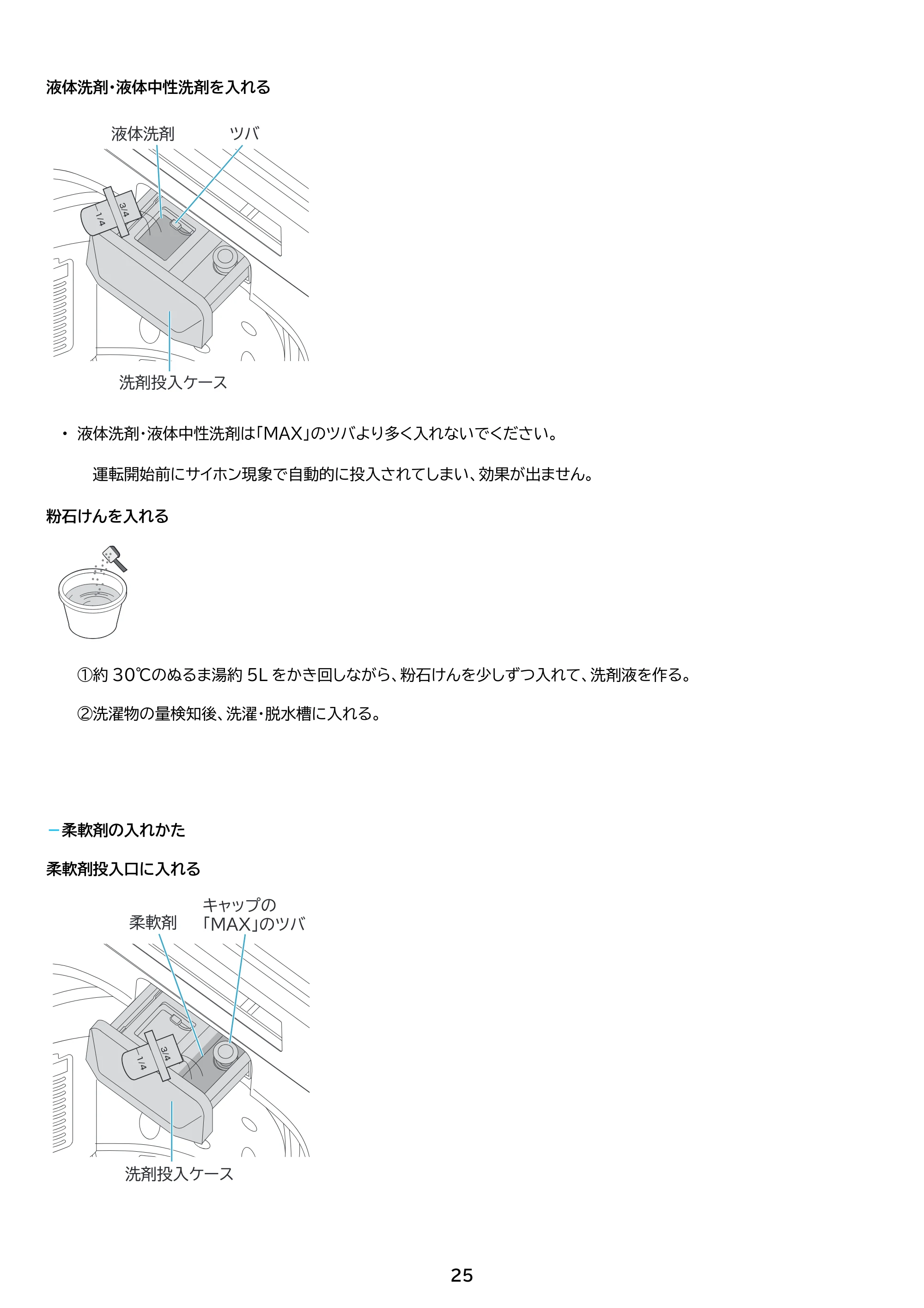 アイリスオーヤマ ITW-60A01 取扱説明書 — 原本ページ — 25ページ