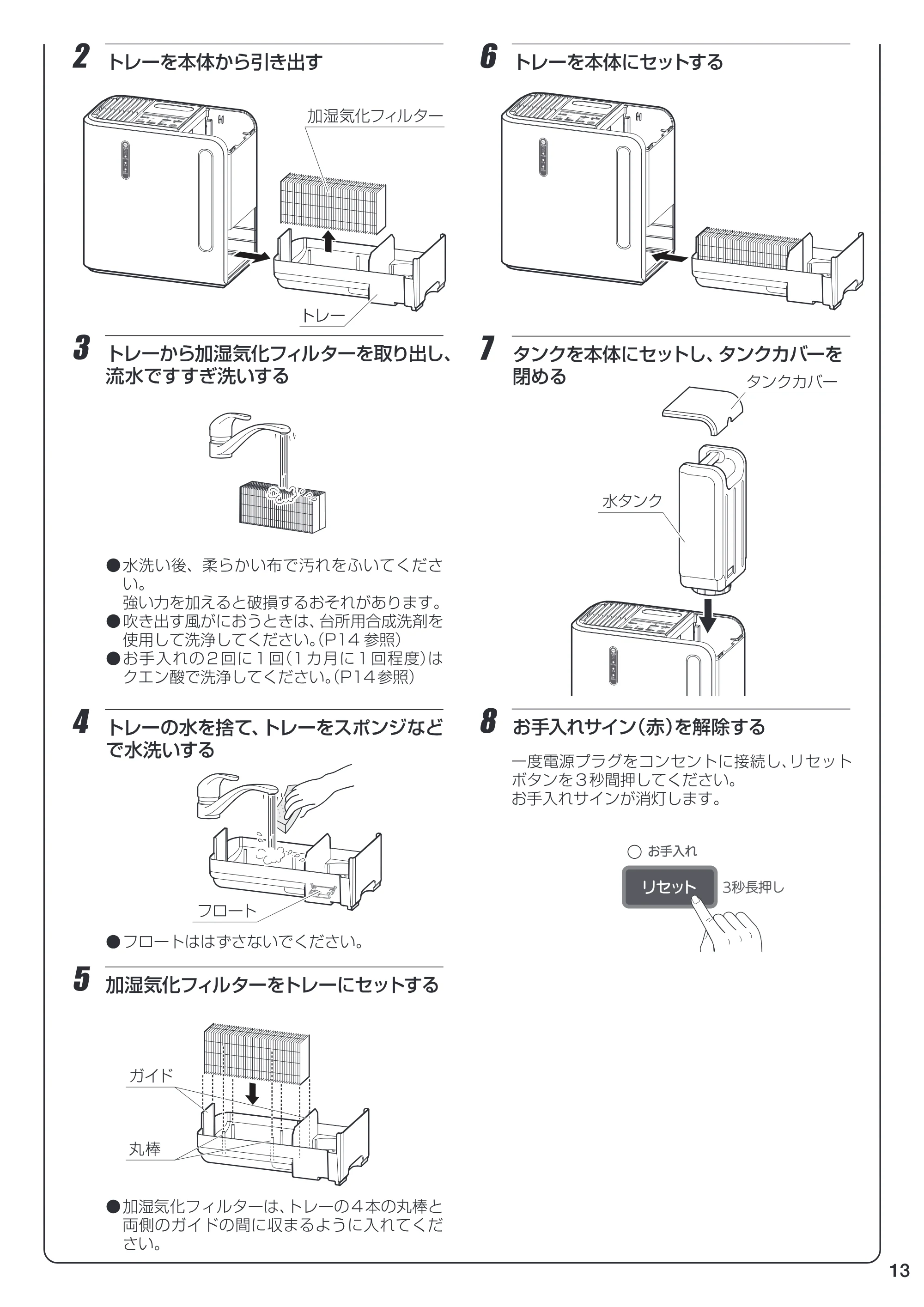 アイリスオーヤマ EHH-700Z 取扱説明書 — EHH-13 [Converted] — 原本ページ — 13ページ