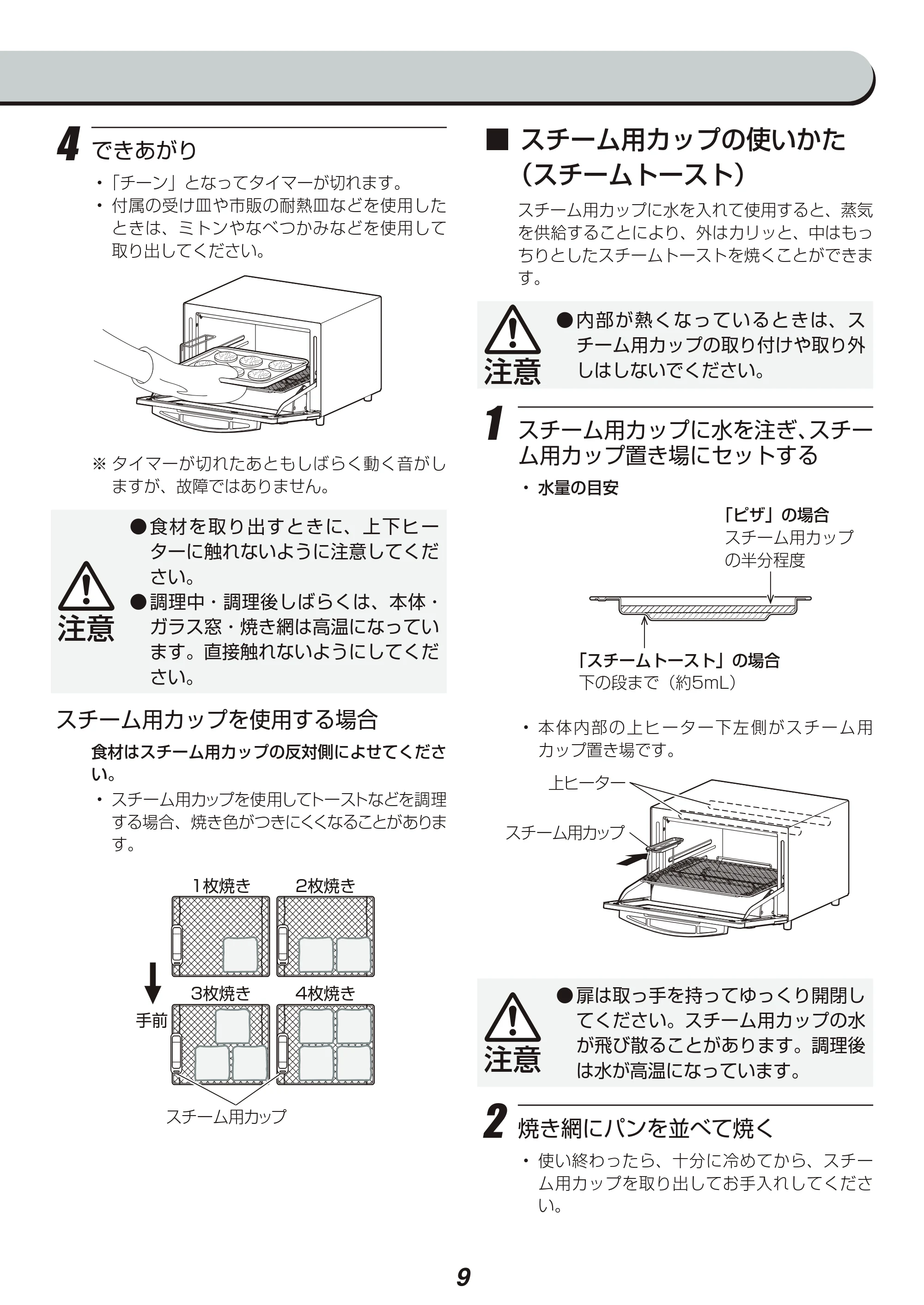 アイリスオーヤマ SOT-012 取扱説明書 — 原本ページ — 9ページ