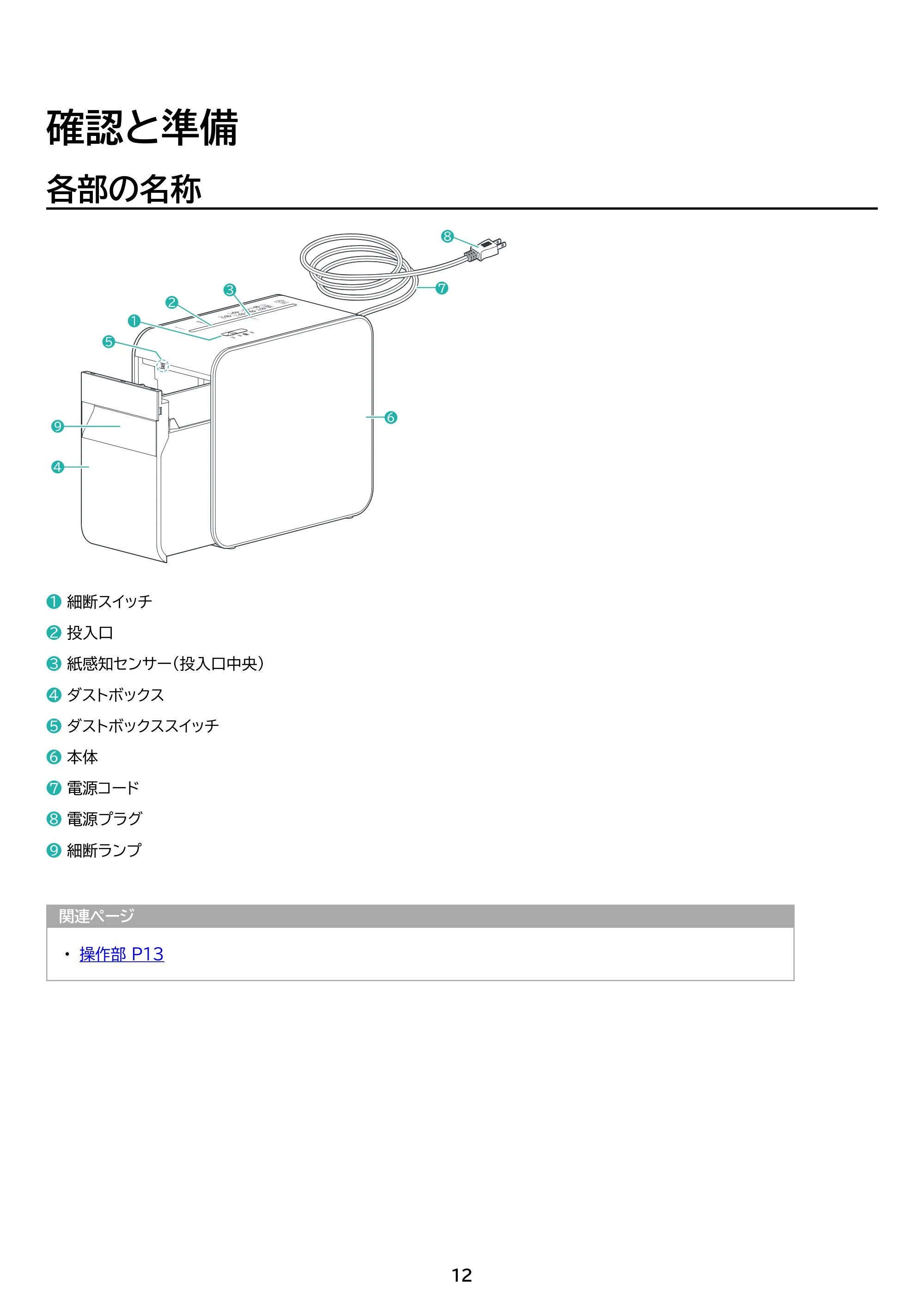 アイリスオーヤマ KP7HC-35E 取扱説明書 — 原本ページ — 12ページ