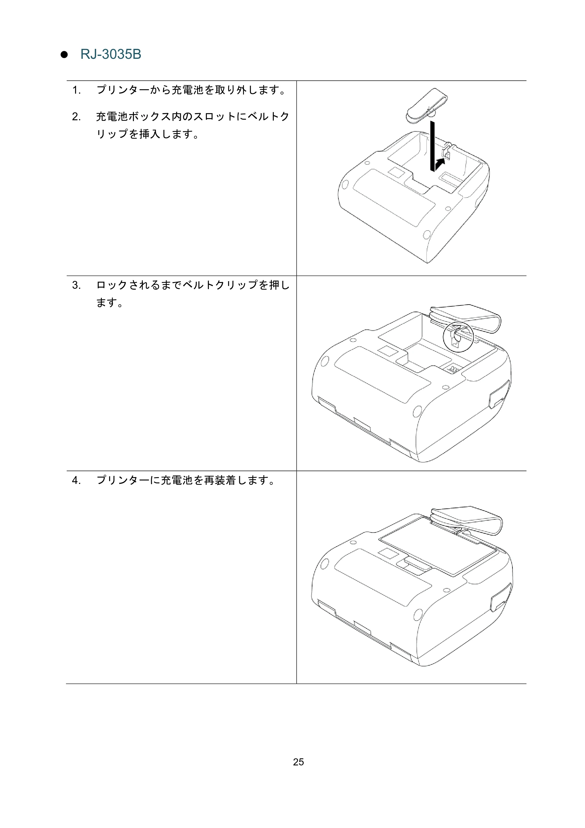 ブラザー RJ-3035B / RJ-2035B ユーザーズガイド — 原本ページ — 29ページ