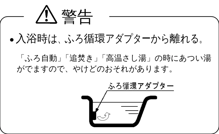 日立 BHP-F37EUK / BHP-F46EUK 取扱説明書 — おふろを使うときのご注意とお願い — 図版 25-2 — 25ページ