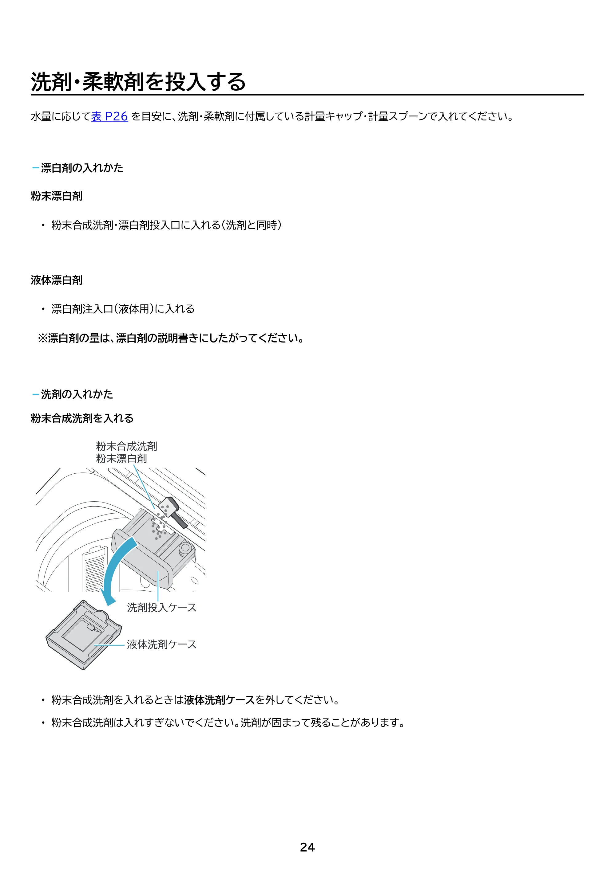 アイリスオーヤマ ITW-70A01 取扱説明書 — 原本ページ — 24ページ