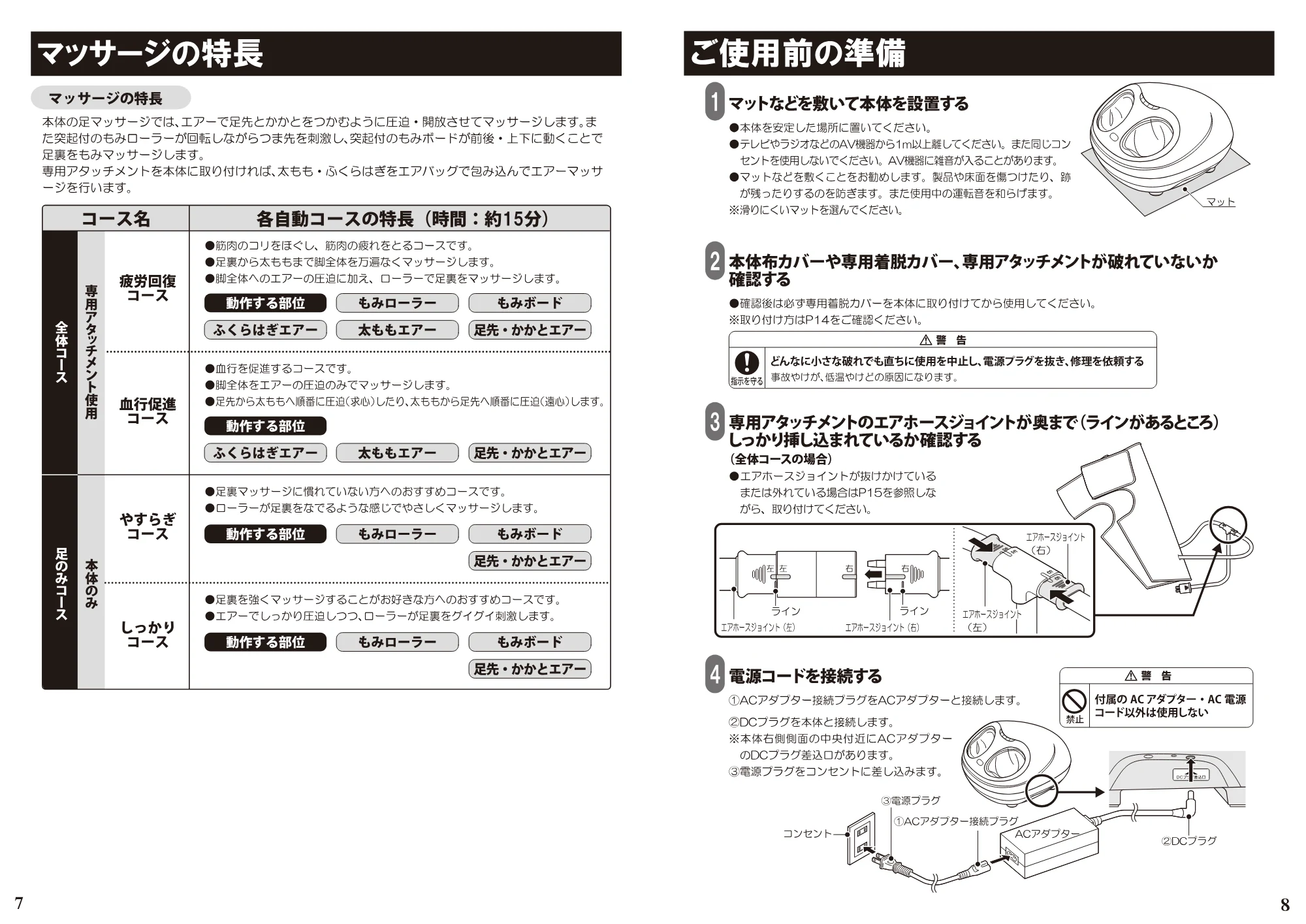 日立 HFM-3000 取扱説明書 — 原本ページ — 5ページ