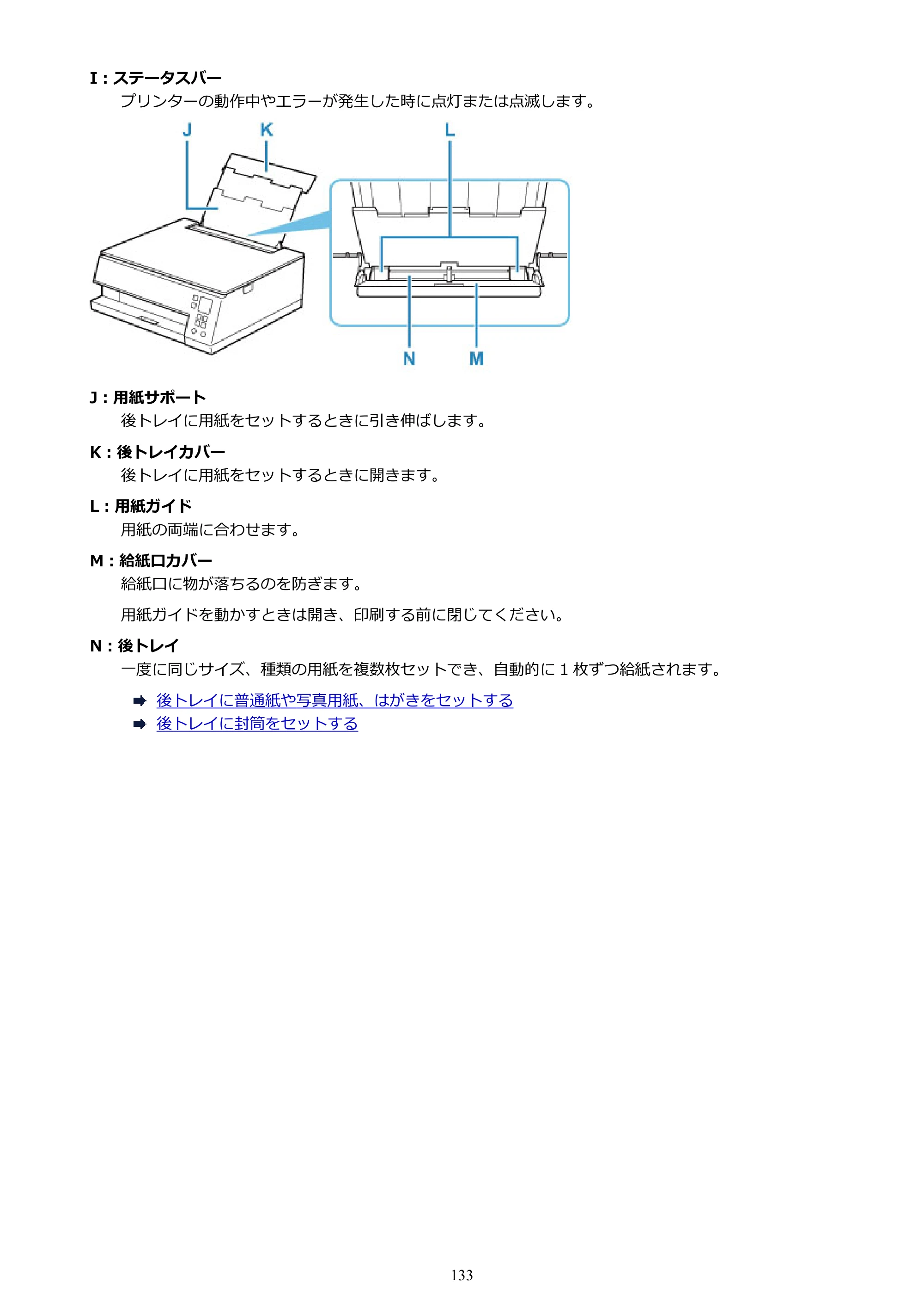 キヤノン PIXUS TS7430 オンラインマニュアル PDF版（Windows版） — 原本ページ — 133ページ