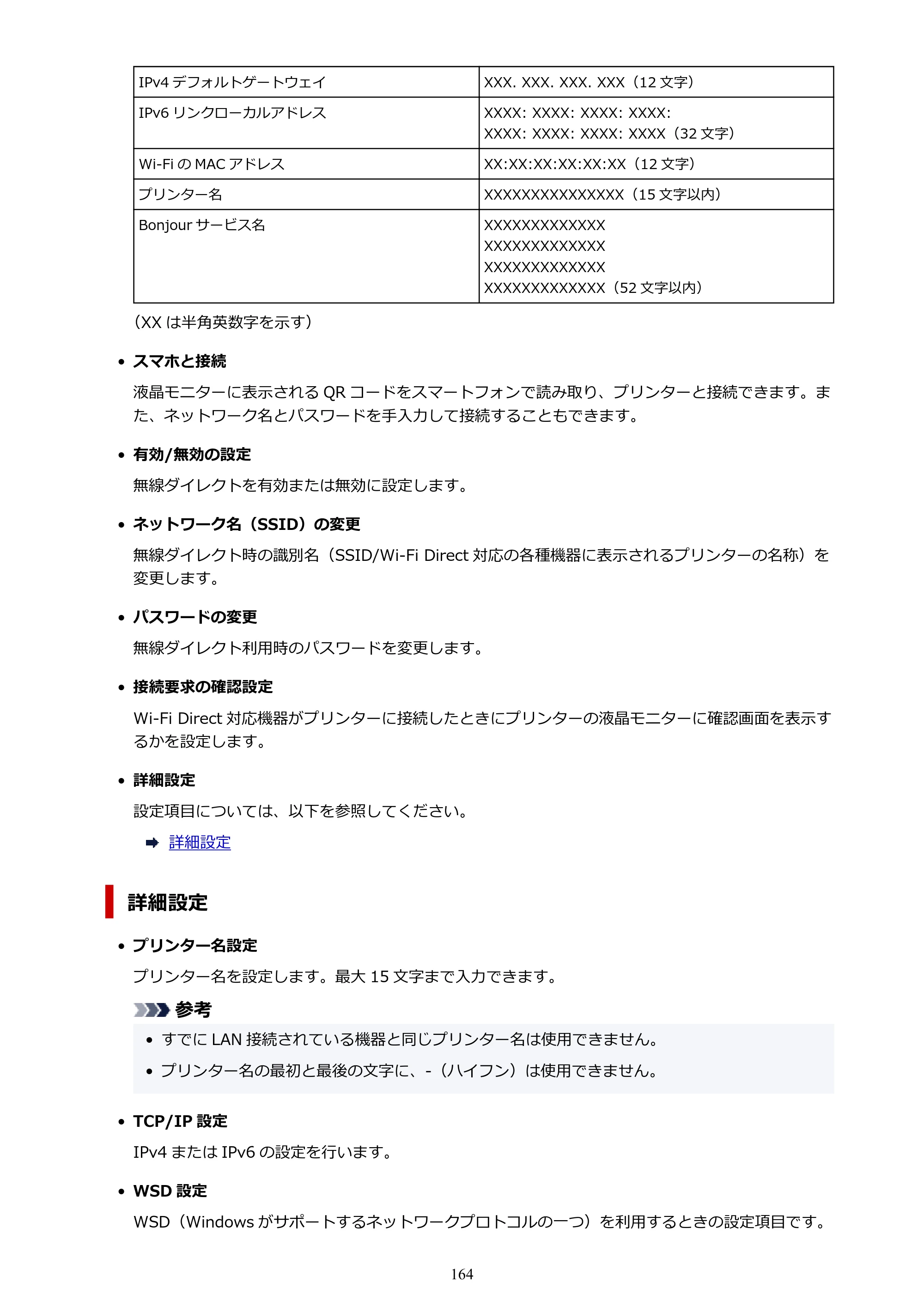 キヤノン PIXUS TS7430 オンラインマニュアル PDF版（Windows版） — 原本ページ — 164ページ
