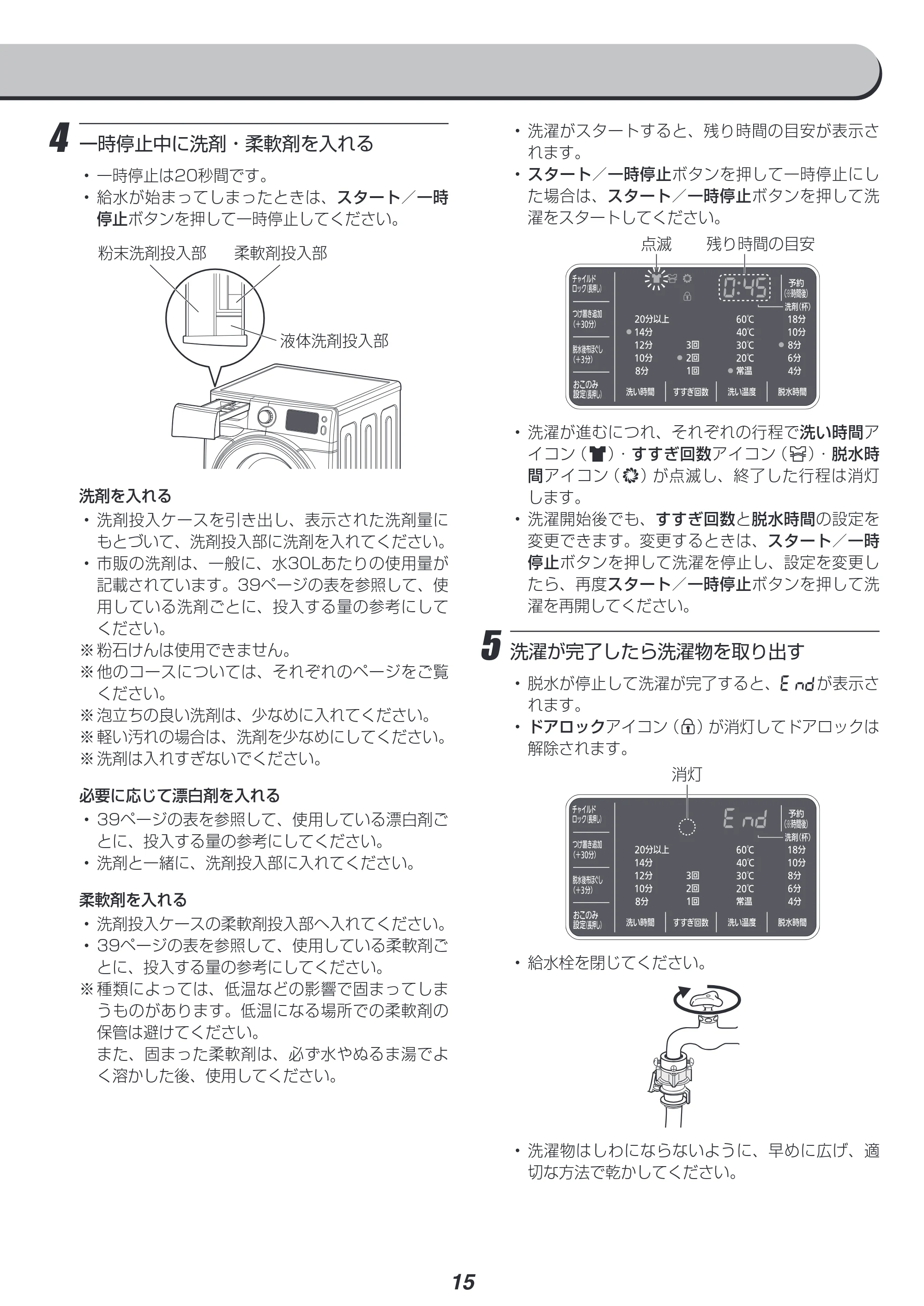 アイリスオーヤマ HD71-W 取扱説明書 — 原本ページ — 15ページ