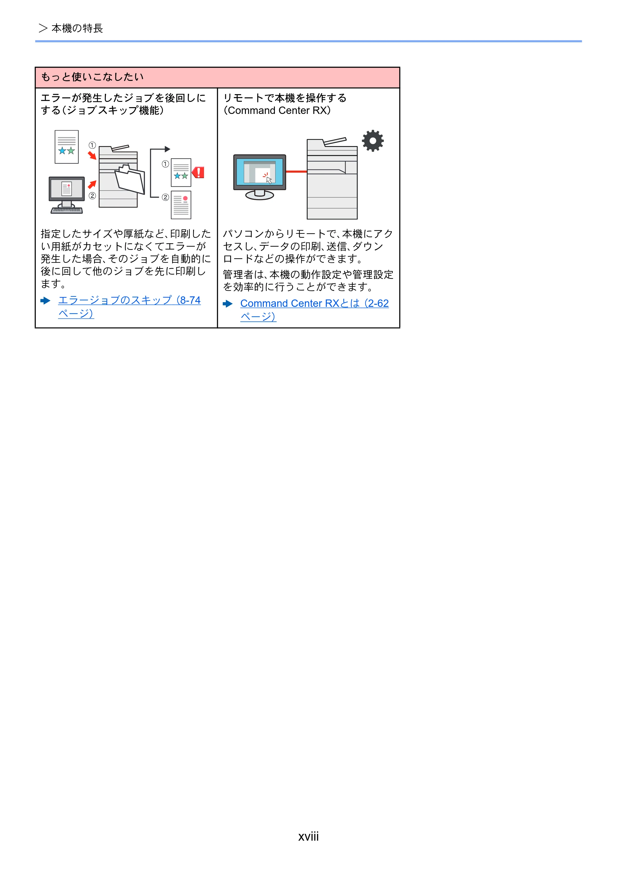 京セラ TASKalfa 2553ci / TASKalfa 3253ci / TASKalfa 4053ci TASKalfa 6053ci/5053ci/4053ci/3253ci/2553ci 使用説明書 — 原本ページ — 20ページ