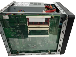 エレコム NSB-EX-MEM8G 2.NSB-5A/7A シリーズ オプションメモリ取り付け手順 — NAS への取り付け手順 2 STEP - [A] — 図版 1-5 — 1ページ