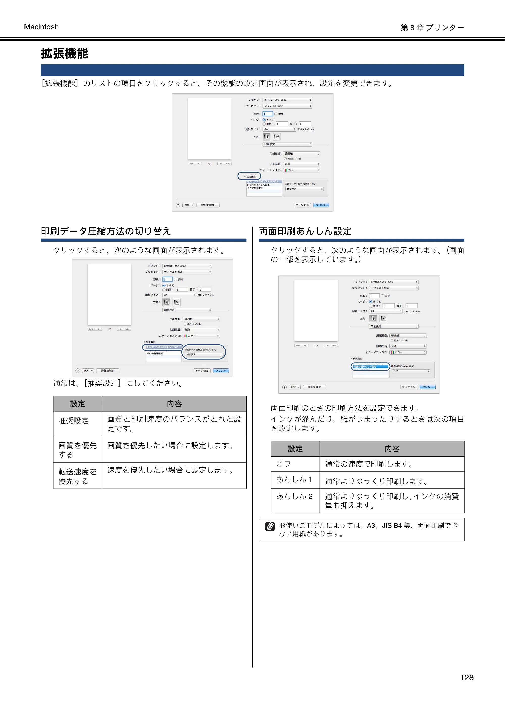 ブラザー DCP-J132N / DCP-J152N / DCP-J4215N-B/W ユーザーズガイド ～パソコン活用編～ — 拡張機能 — 原本ページ — 129ページ