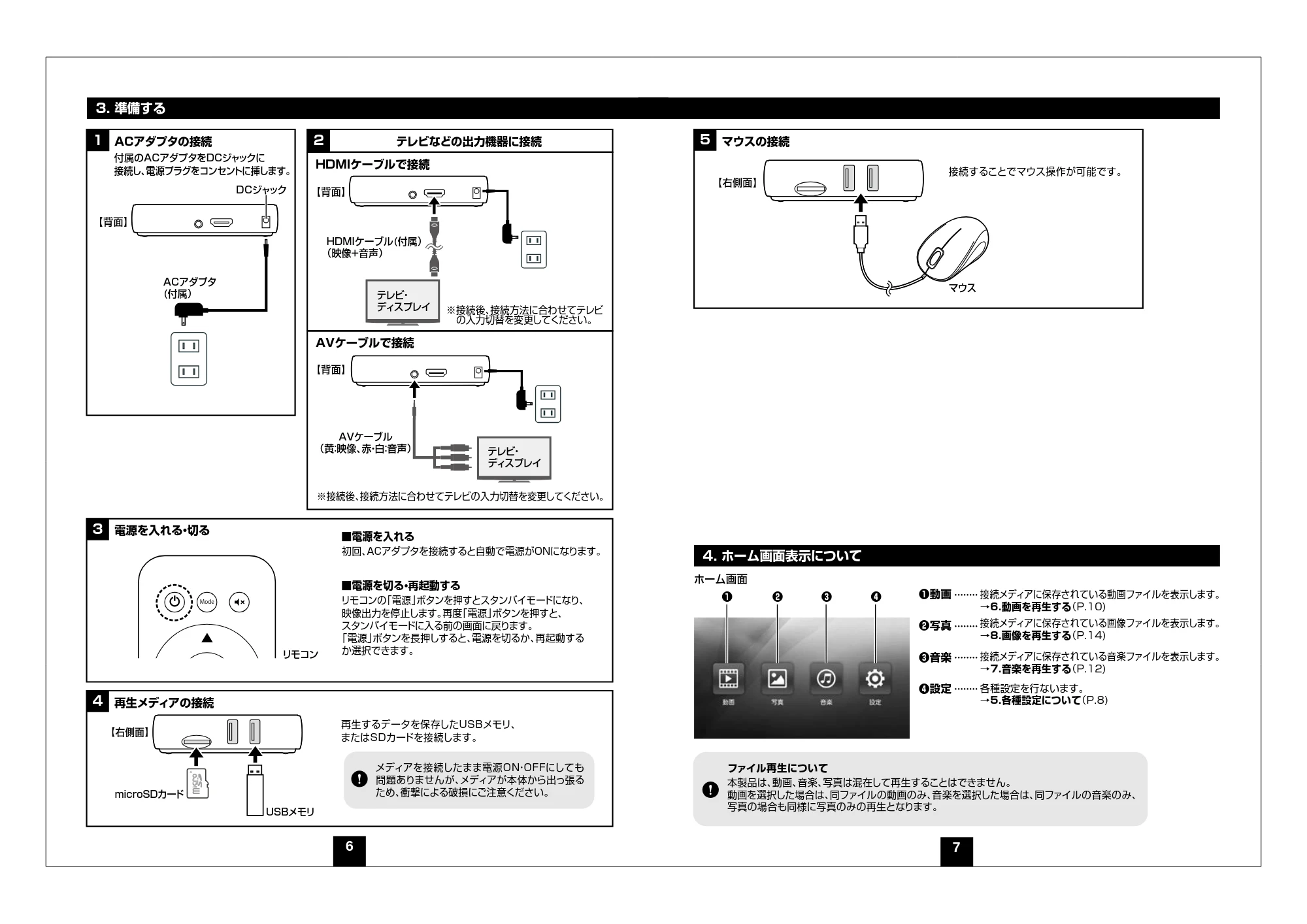 サンワサプライ MED-PL4K101 取扱説明書 — 原本ページ — 4ページ