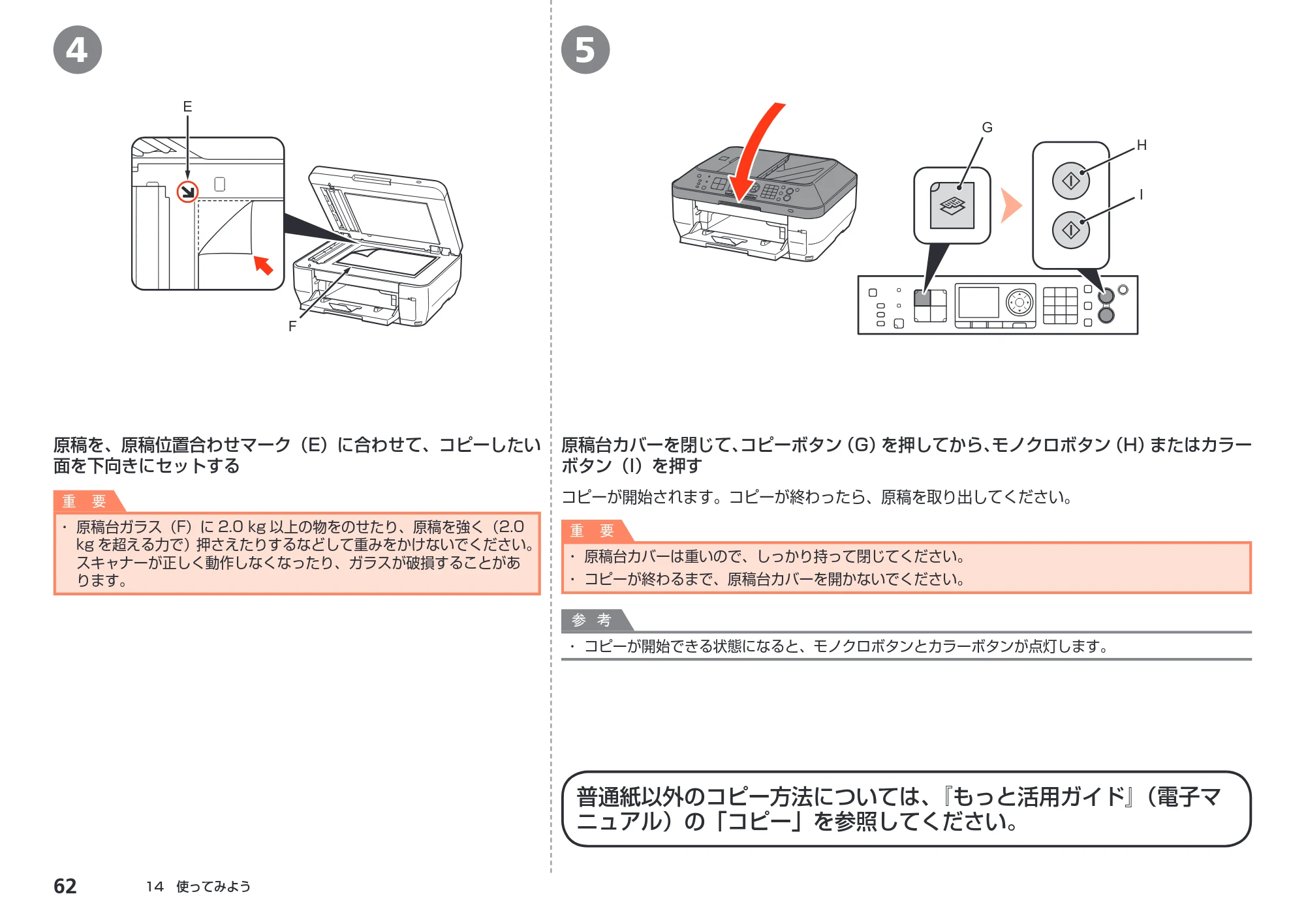 キヤノン PIXUS MX870 かんたんスタートガイド (PDF形式/8.5Mバイト) — 原本ページ — 64ページ