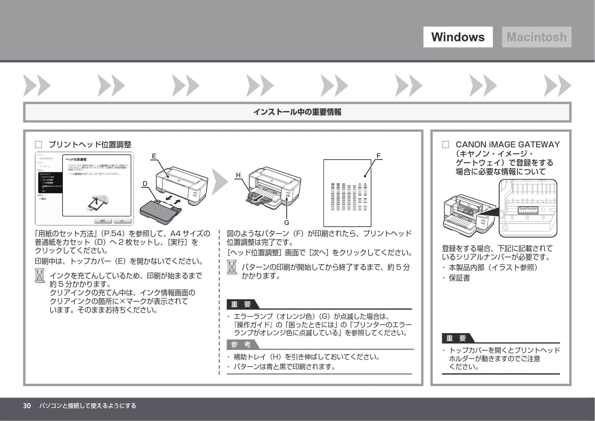 キヤノン PIXUS iX7000 かんたんスタートガイド （PDF形式／8.56Mバイト） — 原本ページ — 32ページ