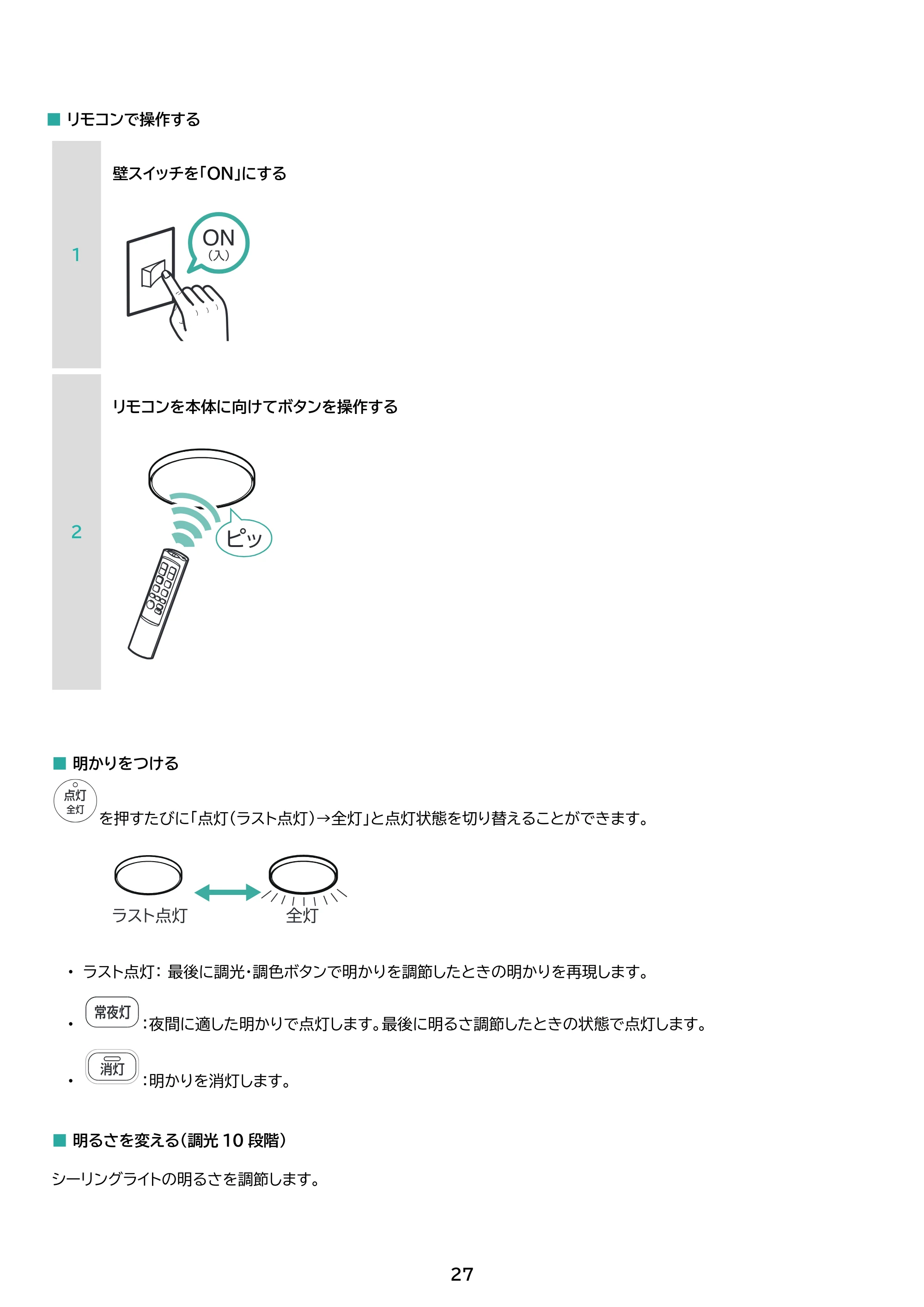アイリスオーヤマ CEA12DL-7 取扱説明書 — 原本ページ — 27ページ