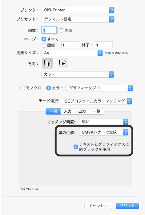 沖電気 C332dnw 活用マニュアル 言語 : 日本語 ac1 (サイズ: 14.5 MB) — Mac OS X PS プリンタードライバーをお使いの方 — 図版 143-2 — 143ページ