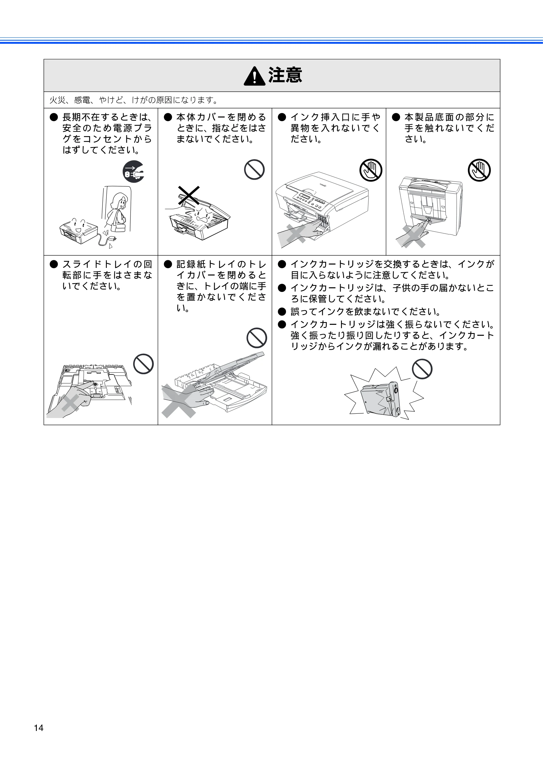 ブラザー DCP-155C 取扱説明書(本体) — 図版 16-1 — 16ページ