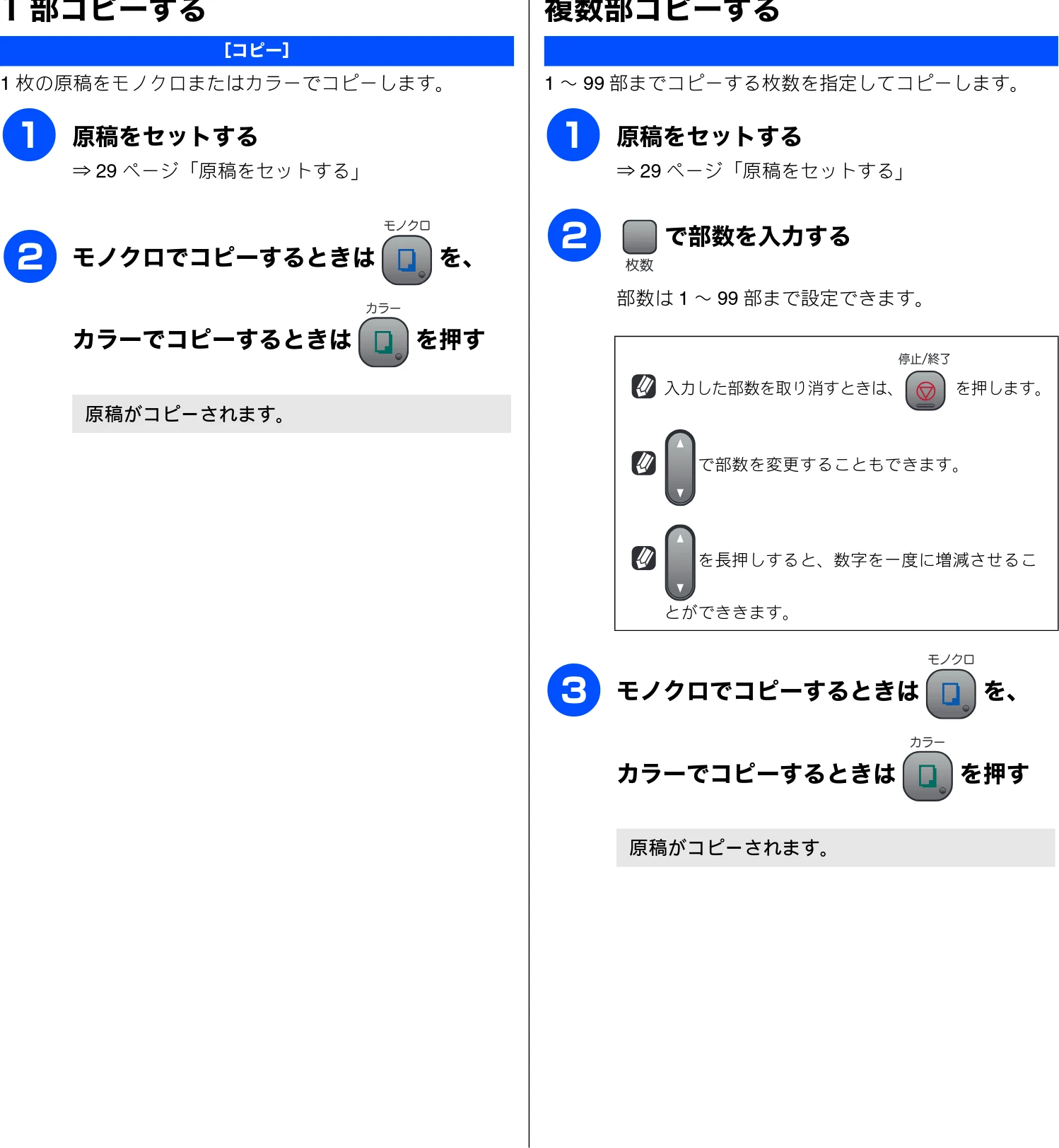 ブラザー DCP-155C 取扱説明書（本体） — コピーする — 図版 35-2 — 35ページ