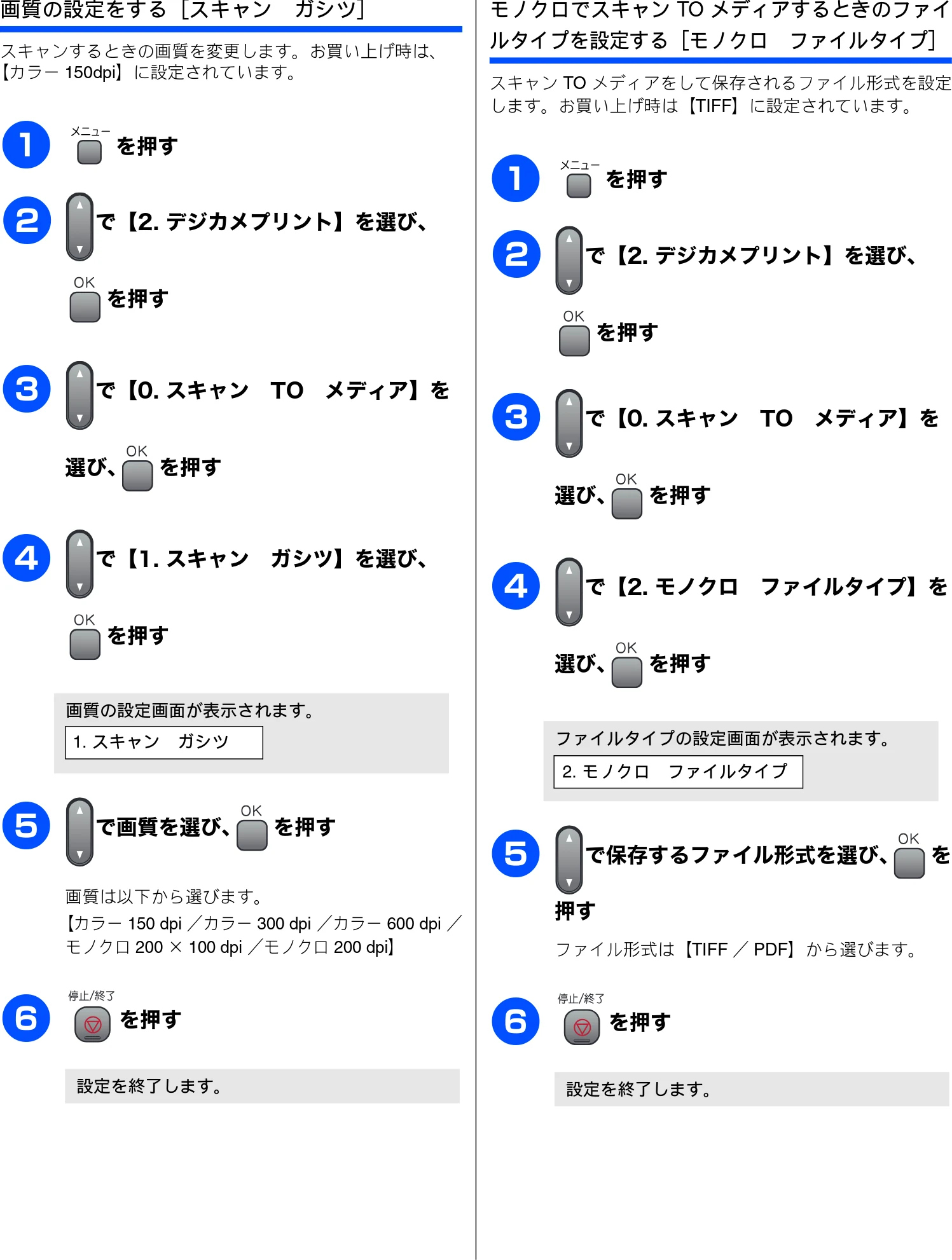 ブラザー DCP-155C 取扱説明書(本体) — よく使う設定に変える — 図版 63-1 — 63ページ