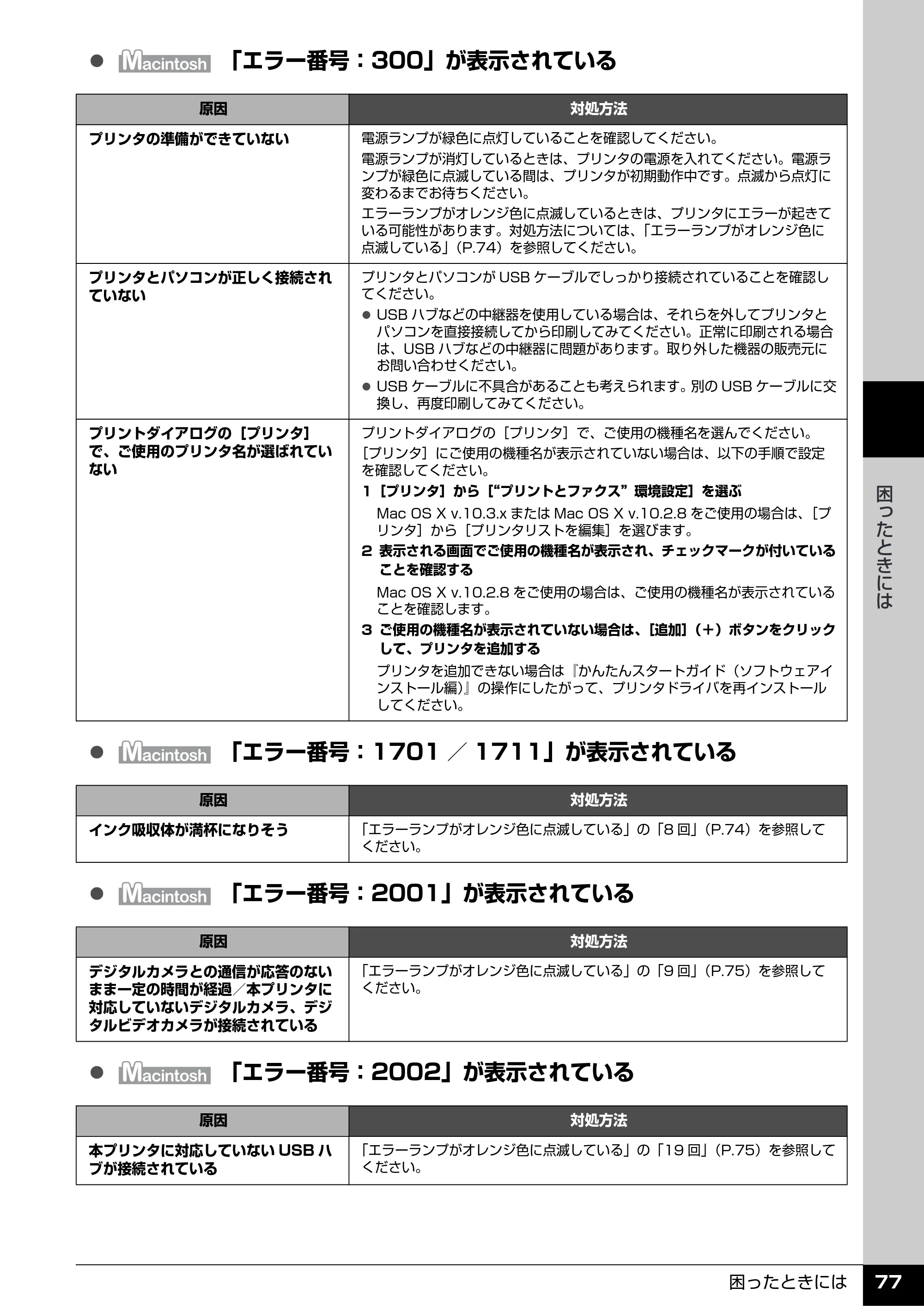 キヤノン PIXUS iP3500 操作ガイド （PDF形式／9.01Mバイト） — 原本ページ — 78ページ