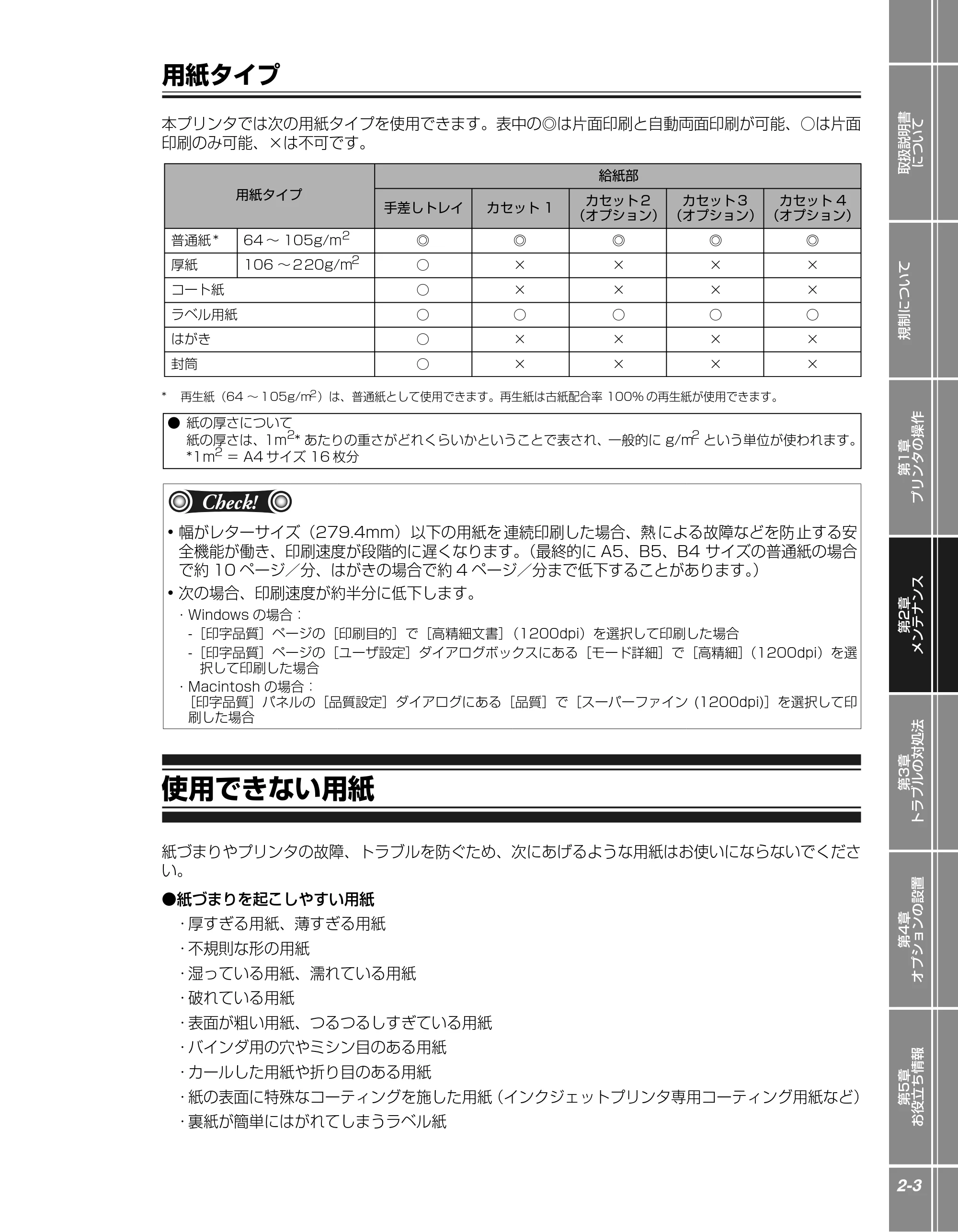 キヤノン LBP5610 かんたん操作ガイド 2007年12月12日掲載 (PDF形式/5.84Mバイト) — 用紙タイプ — 原本ページ — 25ページ