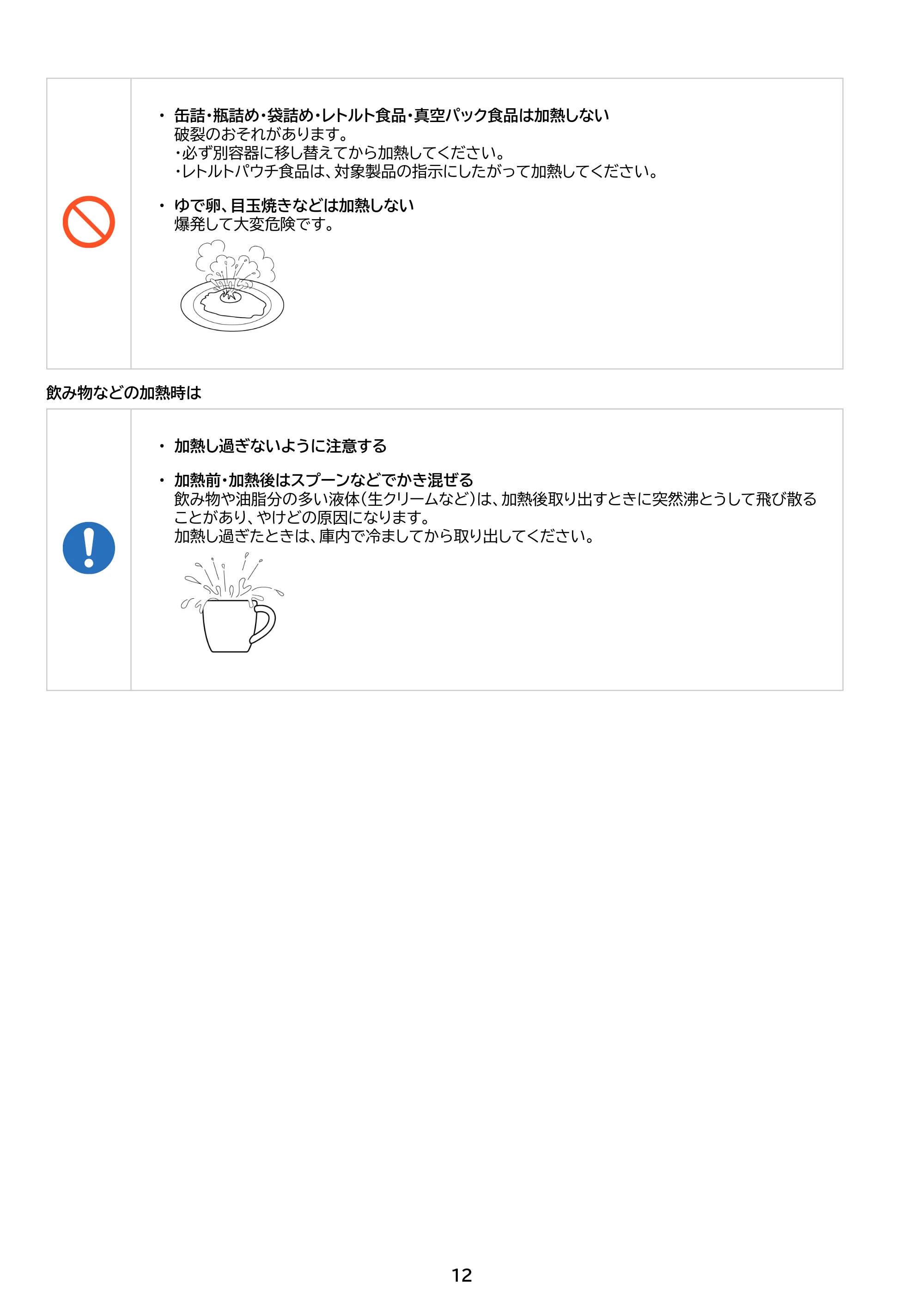 アイリスオーヤマ PMO-F1602 取扱説明書 — 原本ページ — 12ページ