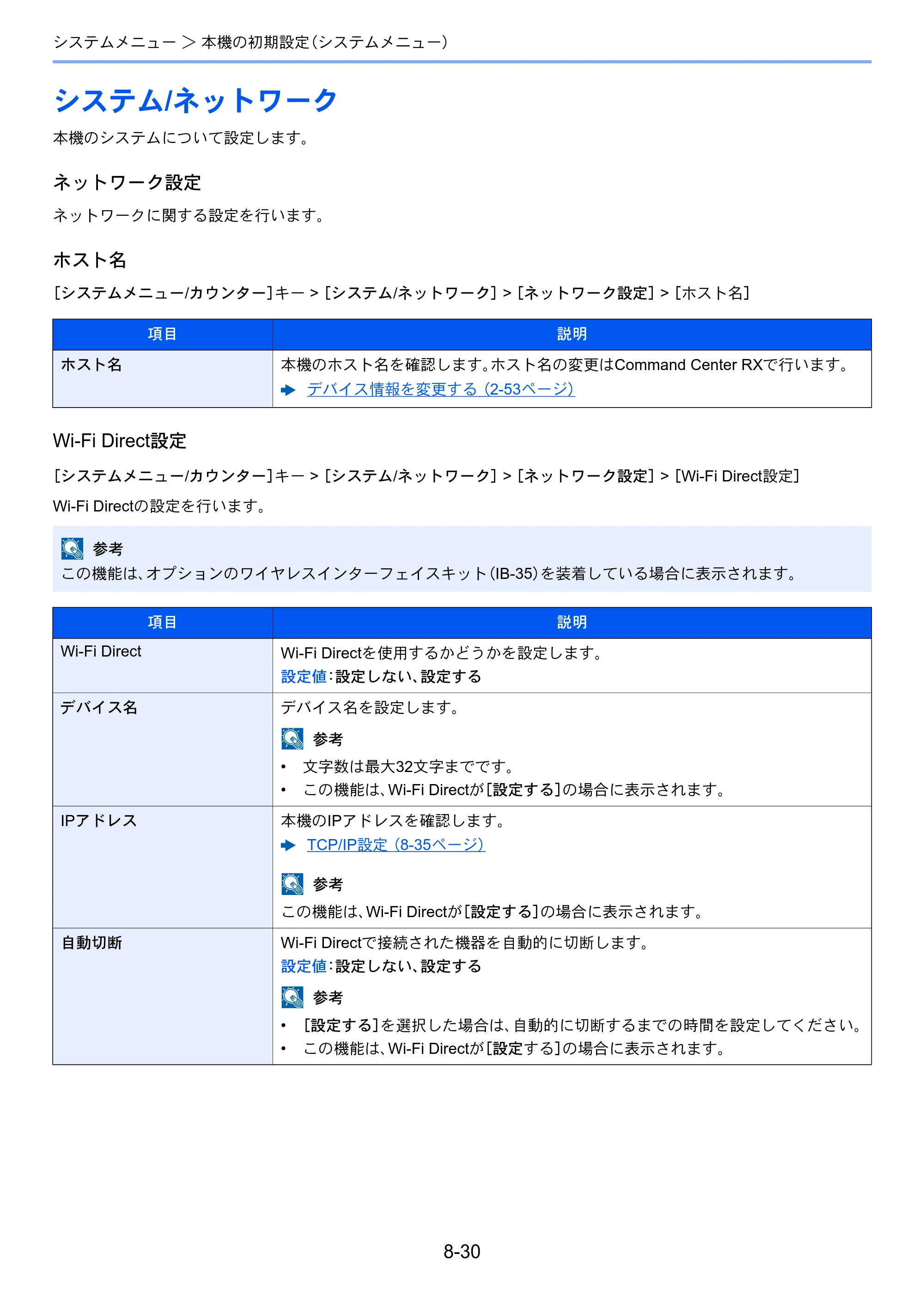 京セラ ECOSYS P4060dn ECOSYS P4060dn 使用説明書 — システム/ネットワーク — 原本ページ — 250ページ