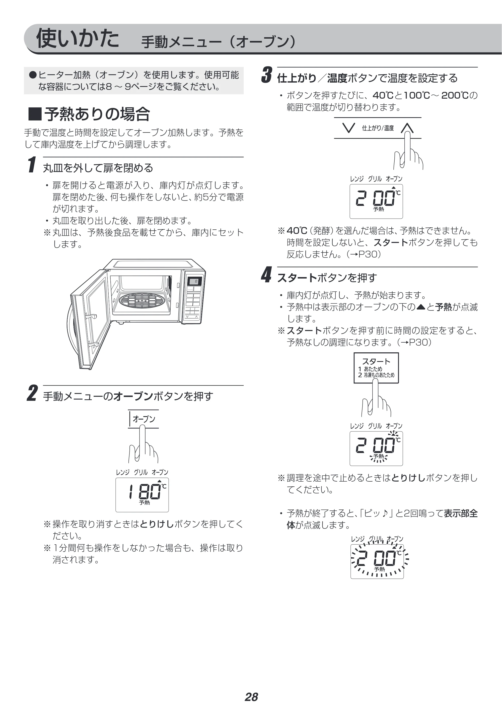 アイリスオーヤマ MO-TJ2 取扱説明書 — 原本ページ — 28ページ
